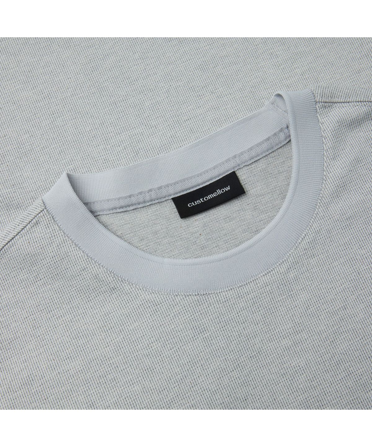 커스텀멜로우(CUSTOMELLOW) Grey Basic T-shirt CWTAM26411GYX