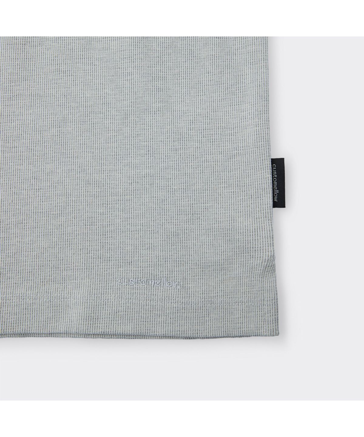 커스텀멜로우(CUSTOMELLOW) Grey Basic T-shirt CWTAM26411GYX