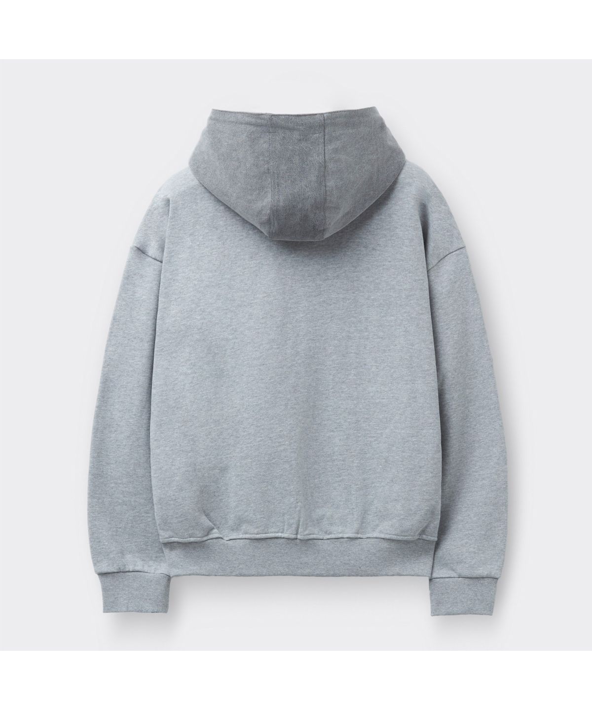 커스텀멜로우(CUSTOMELLOW) Grey Woven Layered Zip Hoodie CWTAS26111GYX