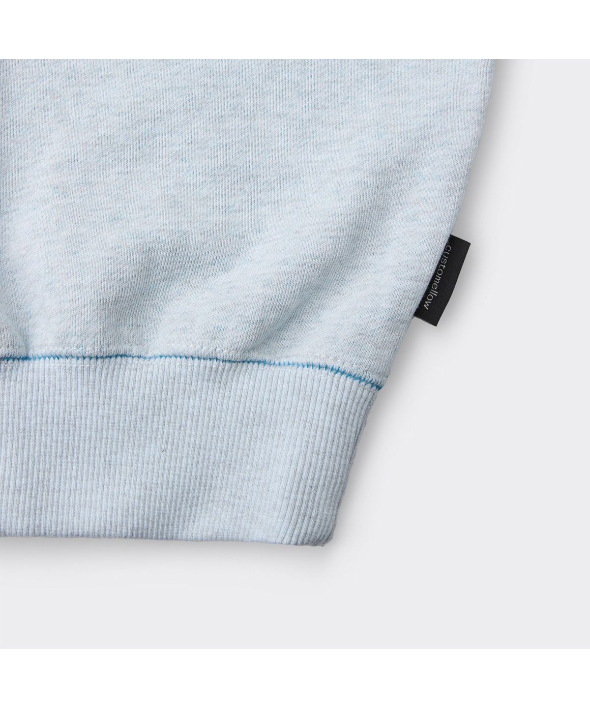 커스텀멜로우(CUSTOMELLOW) Blue Two Tone Sweatshirt CWTAS26116BUX