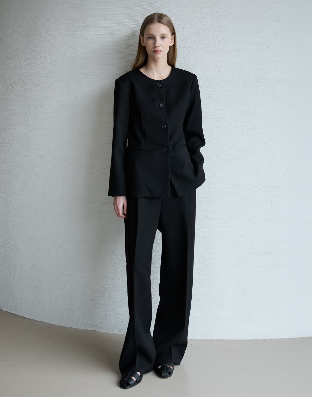 누토프(NUTOFFE) Formal Pants_Black