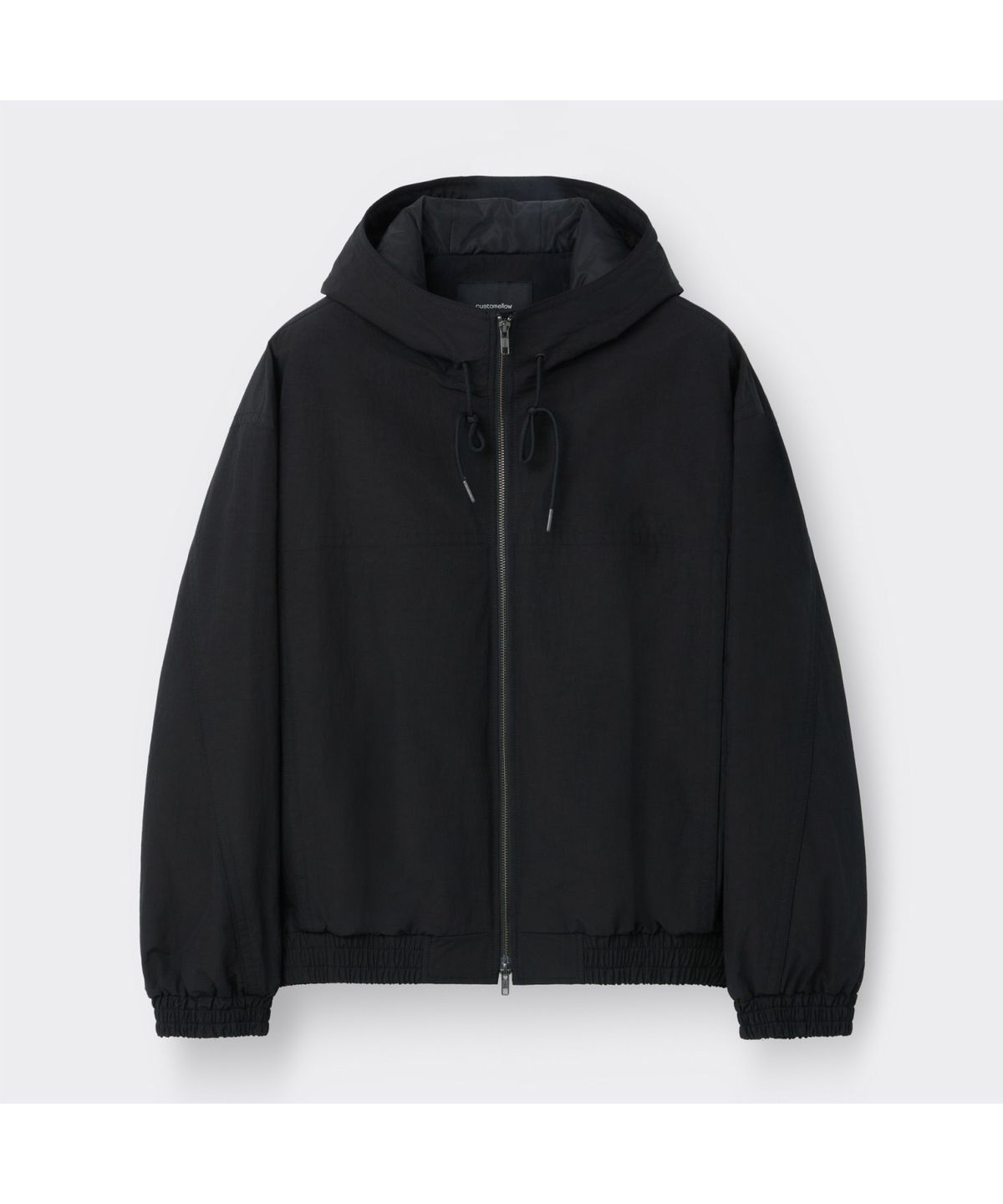 커스텀멜로우(CUSTOMELLOW) Black Padded Hood Blouson CWUAS26112BKX