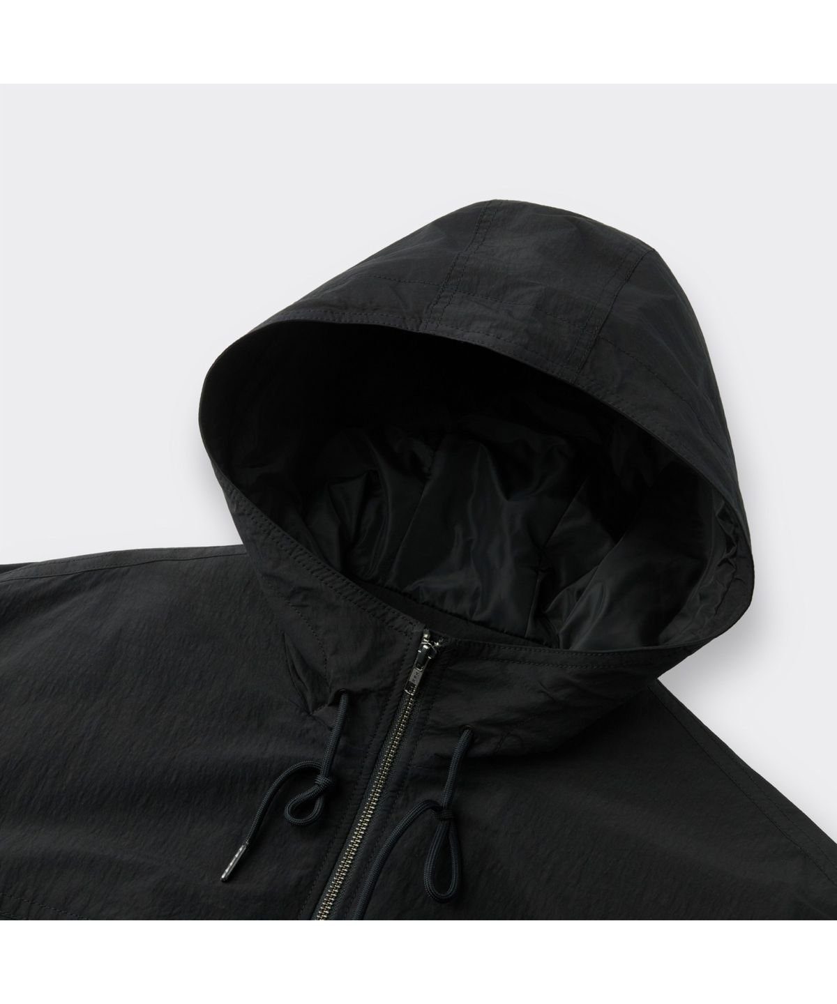 커스텀멜로우(CUSTOMELLOW) Black Padded Hood Blouson CWUAS26112BKX