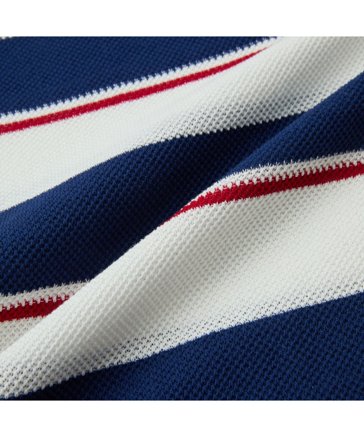 커스텀멜로우(CUSTOMELLOW) Navy Fresh Lounge Stripes Collar Sweater CWWAM26413NYD