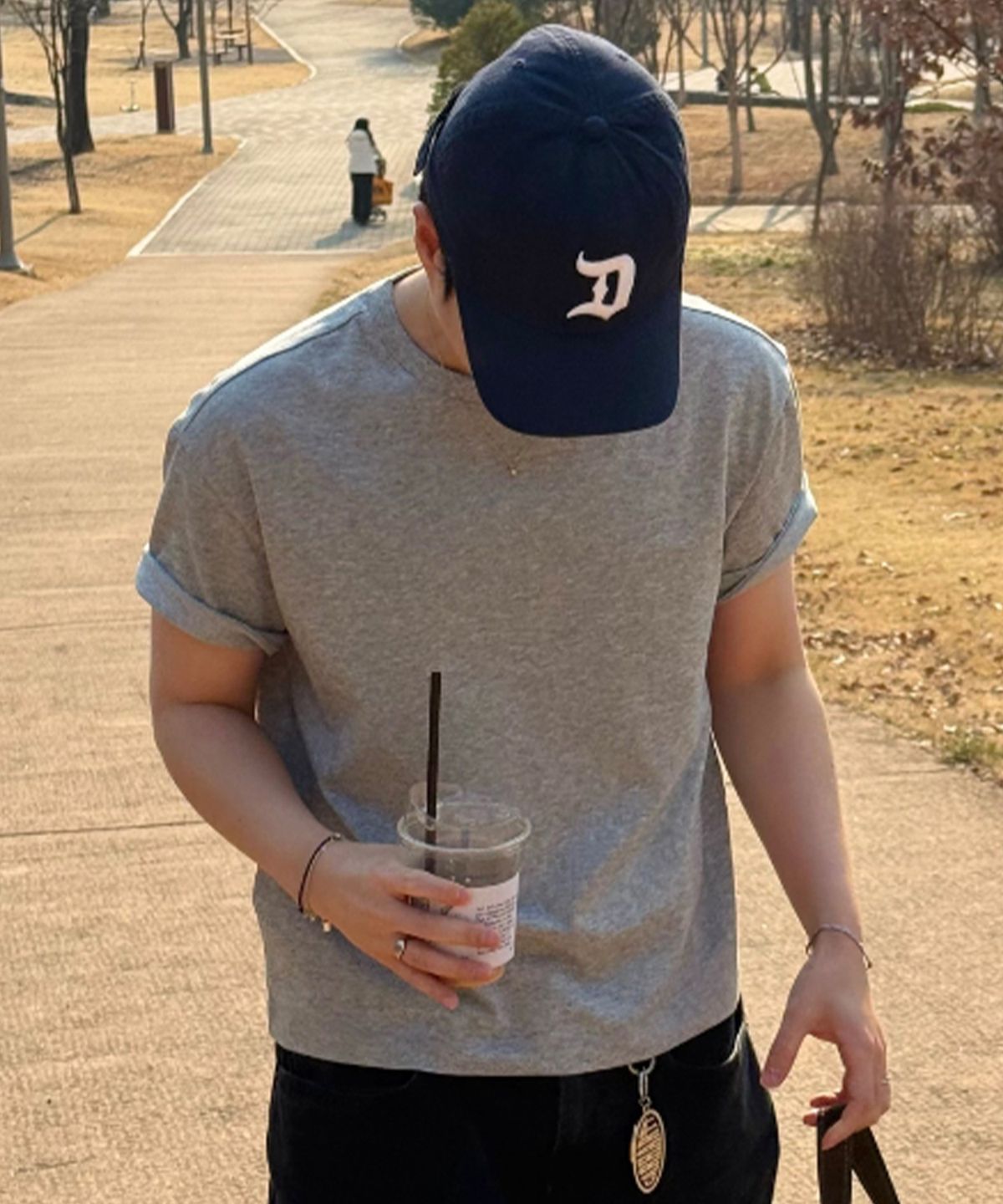 마인드브릿지(MINDBRIDGE) [SET][헨리넥or크롭]데일리 반팔 티셔츠 - 3color
