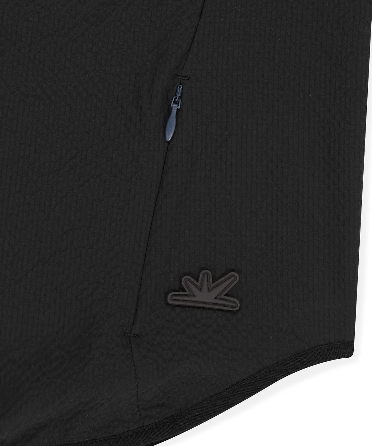 썬러브투어(SUNLOVETOUR) W Soar Half Zip Hooded Top Black