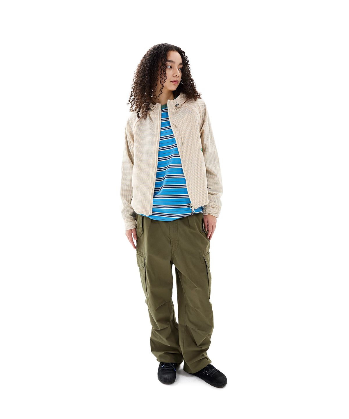 썬러브투어(SUNLOVETOUR) Vector Cargo Pants Olive