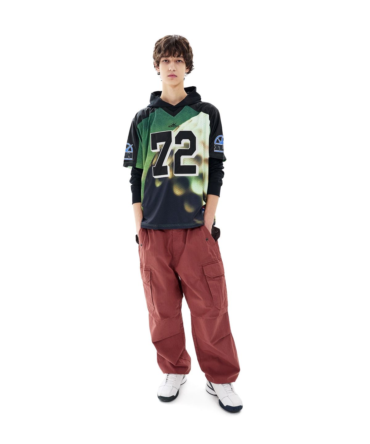 썬러브투어(SUNLOVETOUR) Vector Cargo Pants Red