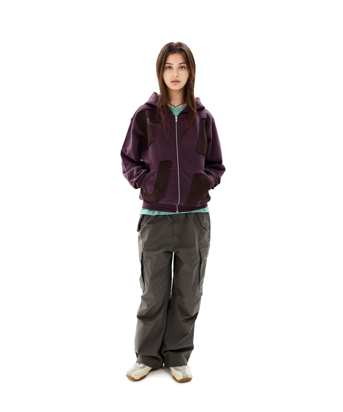 썬러브투어(SUNLOVETOUR) Vector Cargo Pants Charcoal