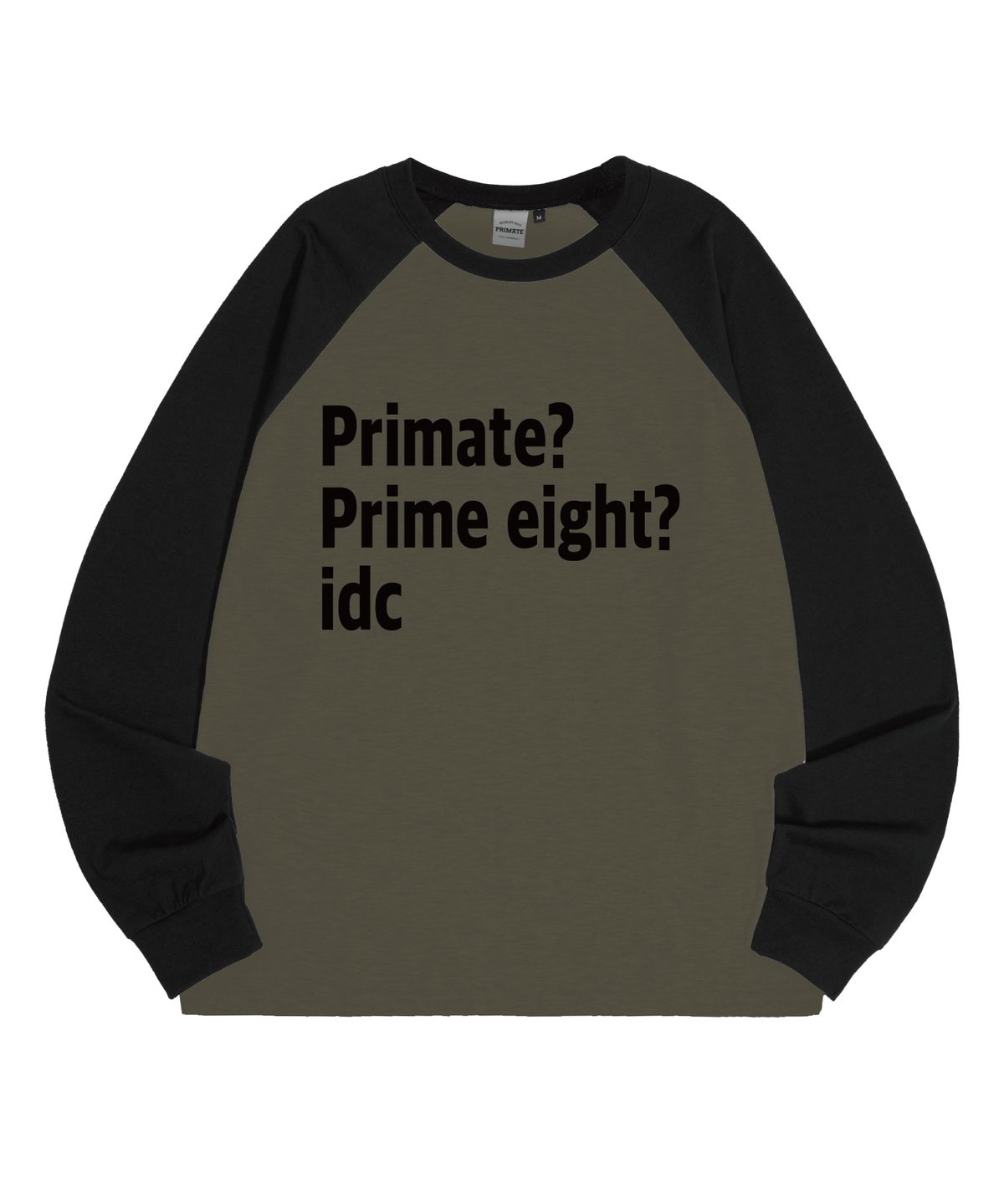 프라임에이트(PRIMATE) IDC 오버핏 래글런 롱 슬리브 5 COLORS