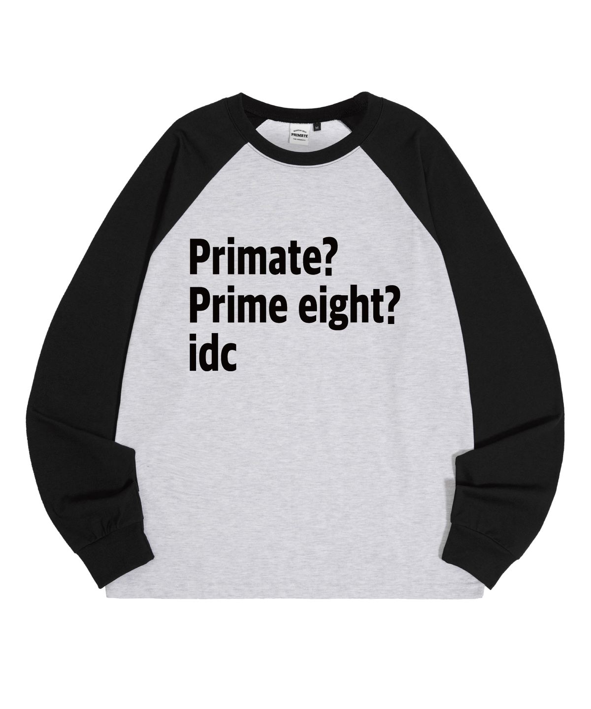 프라임에이트(PRIMATE) IDC 오버핏 래글런 롱 슬리브 5 COLORS
