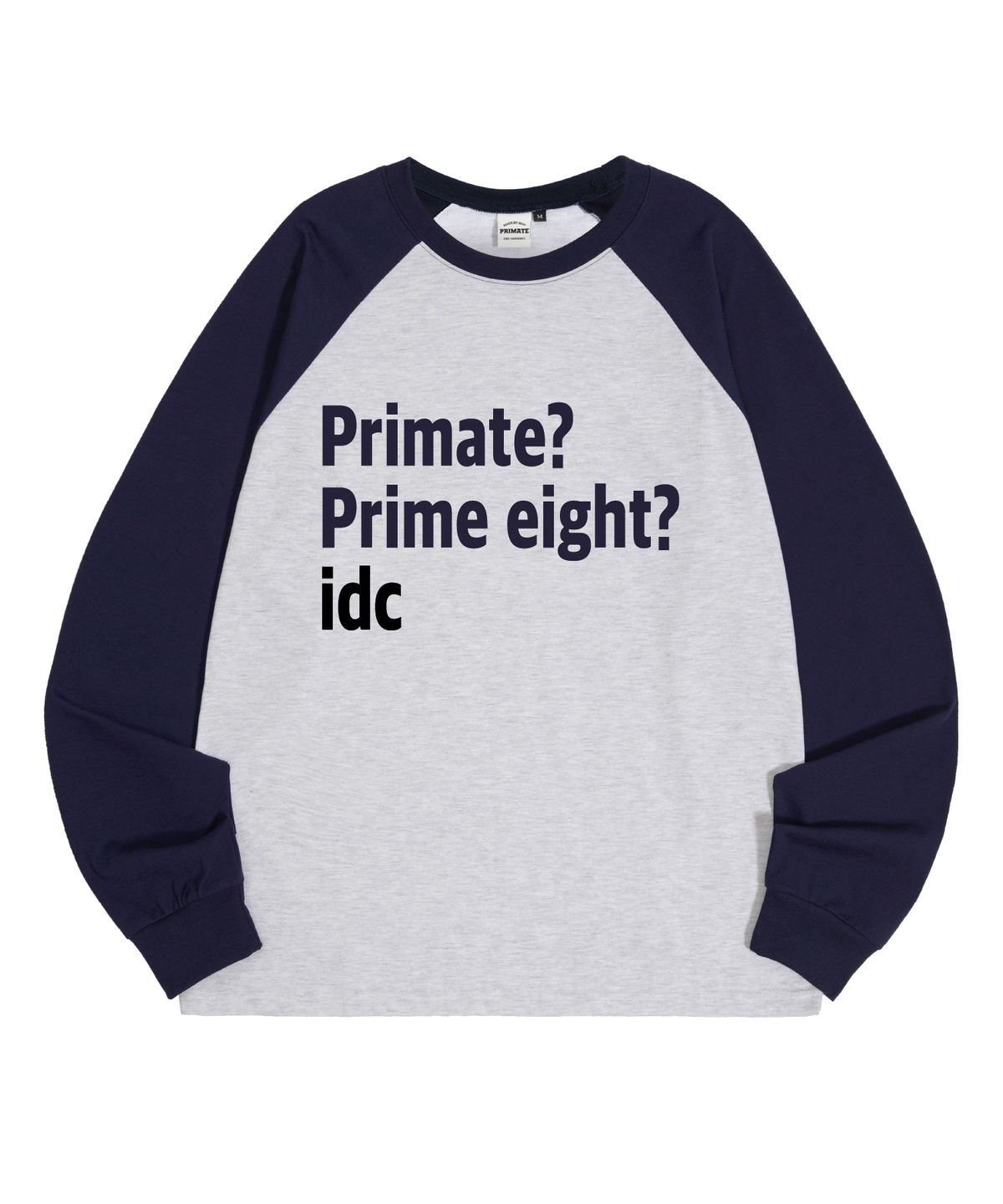 프라임에이트(PRIMATE) IDC 오버핏 래글런 롱 슬리브 5 COLORS