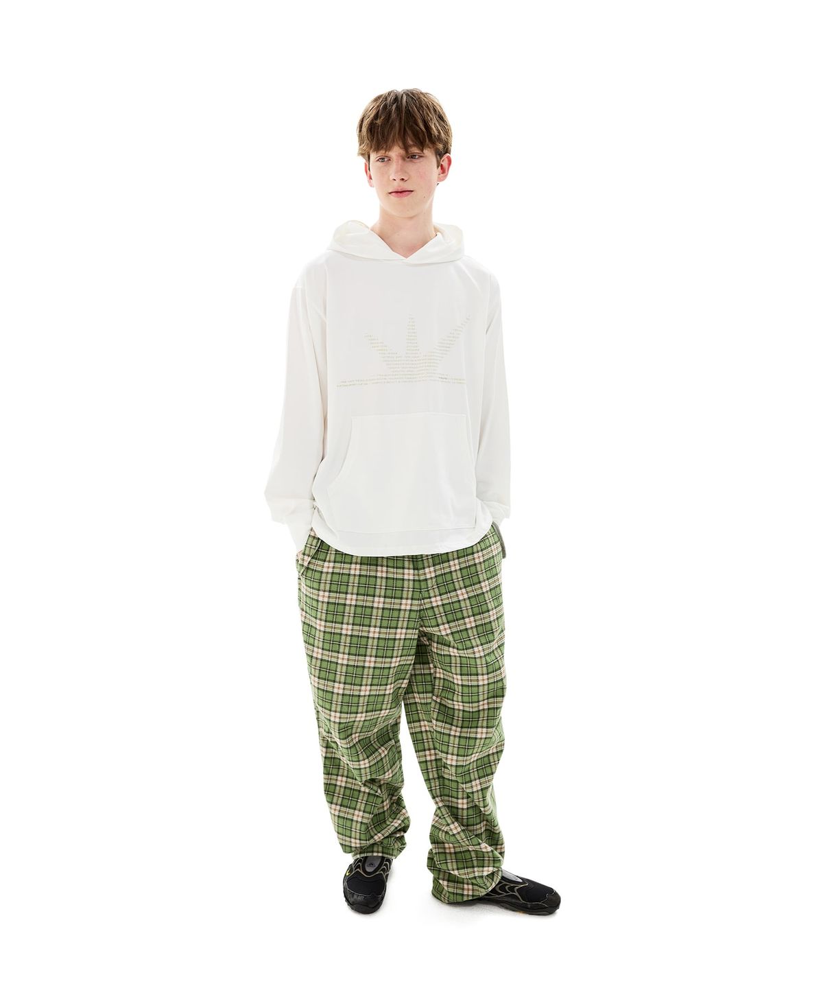 썬러브투어(SUNLOVETOUR) ASCII Daybreak LS Hooded Tee White