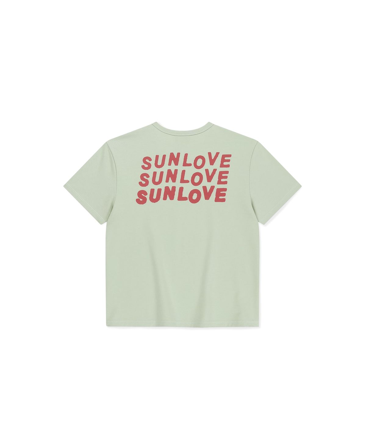 썬러브투어(SUNLOVETOUR) W Love Your Sunshine Tee Light Sage