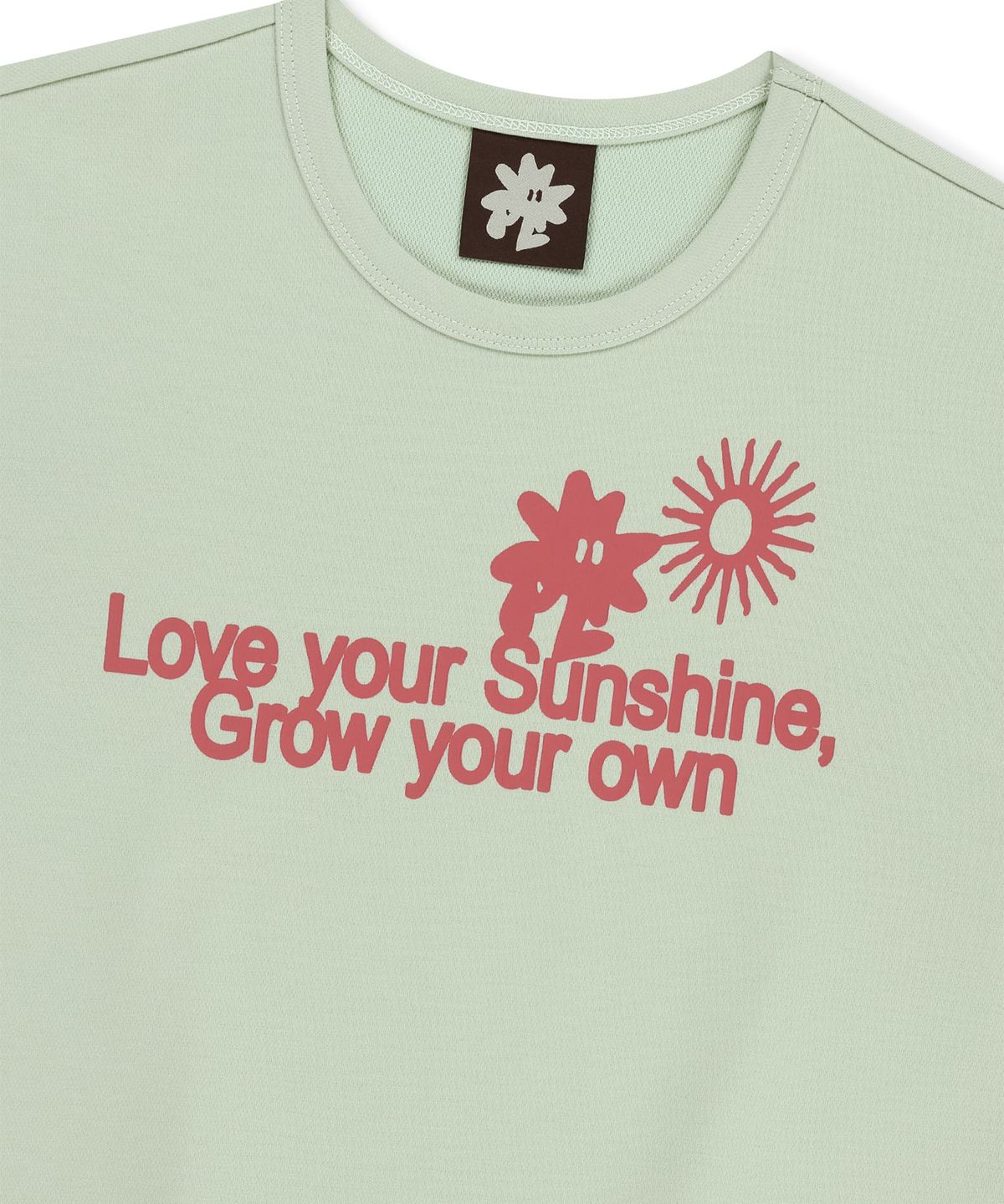 썬러브투어(SUNLOVETOUR) W Love Your Sunshine Tee Light Sage