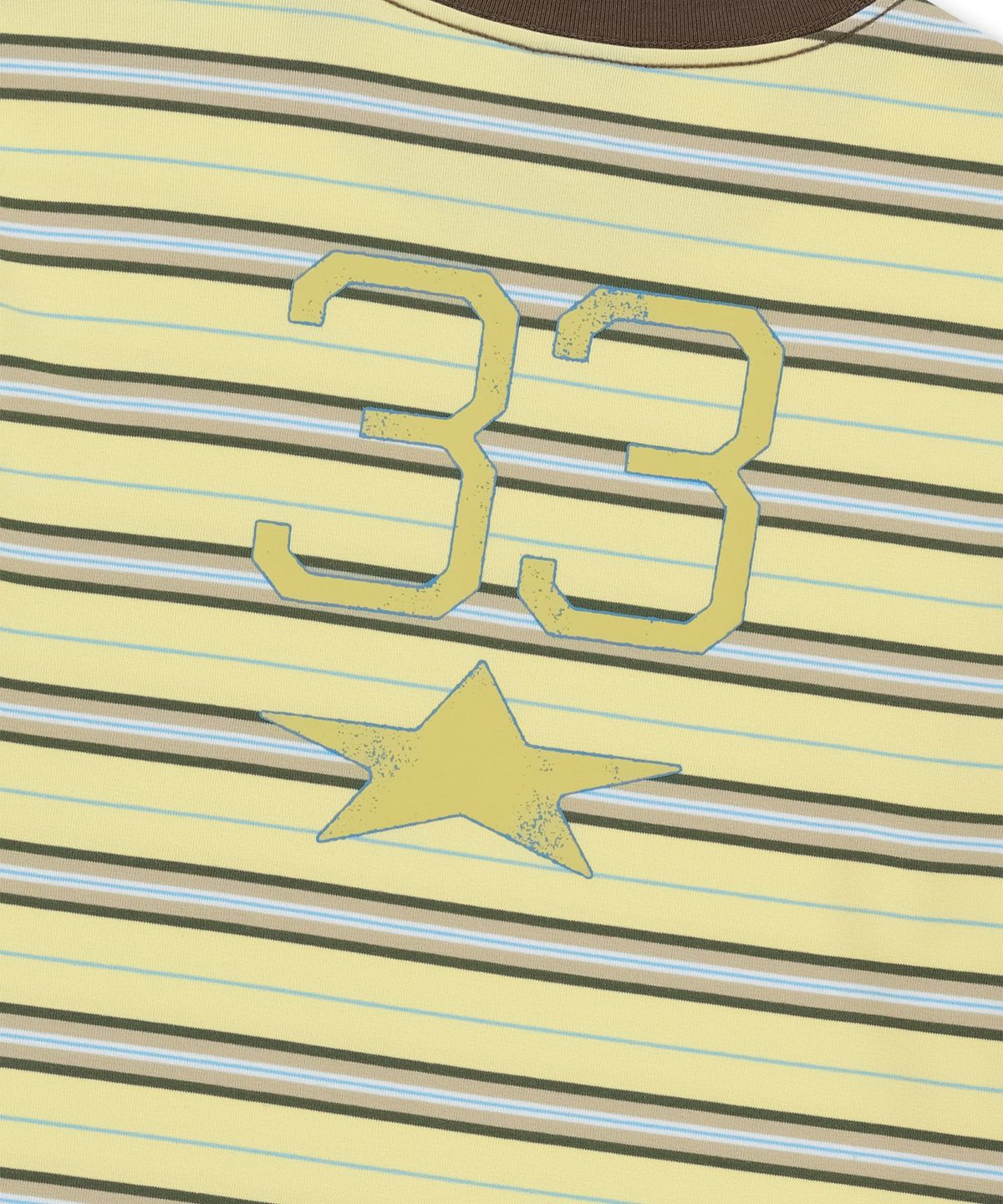 썬러브투어(SUNLOVETOUR) 33 Stripe LS Tee Yellow