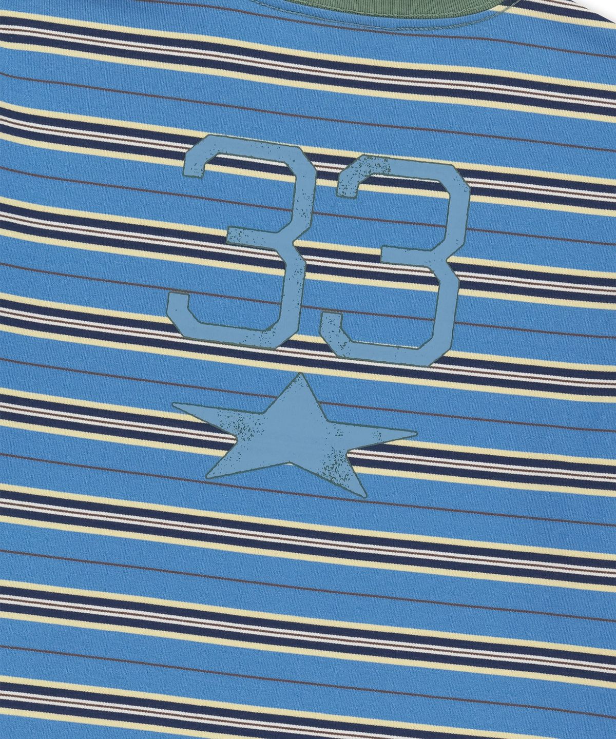 썬러브투어(SUNLOVETOUR) 33 Stripe LS Tee Blue