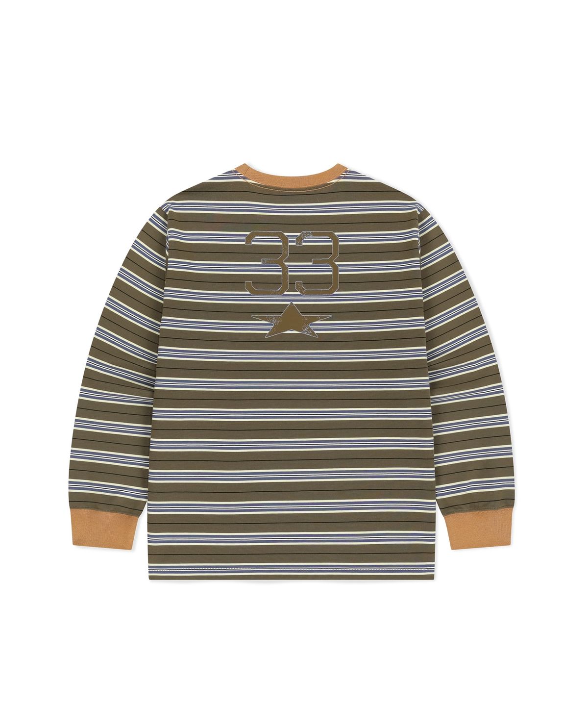 썬러브투어(SUNLOVETOUR) 33 Stripe LS Tee Brown