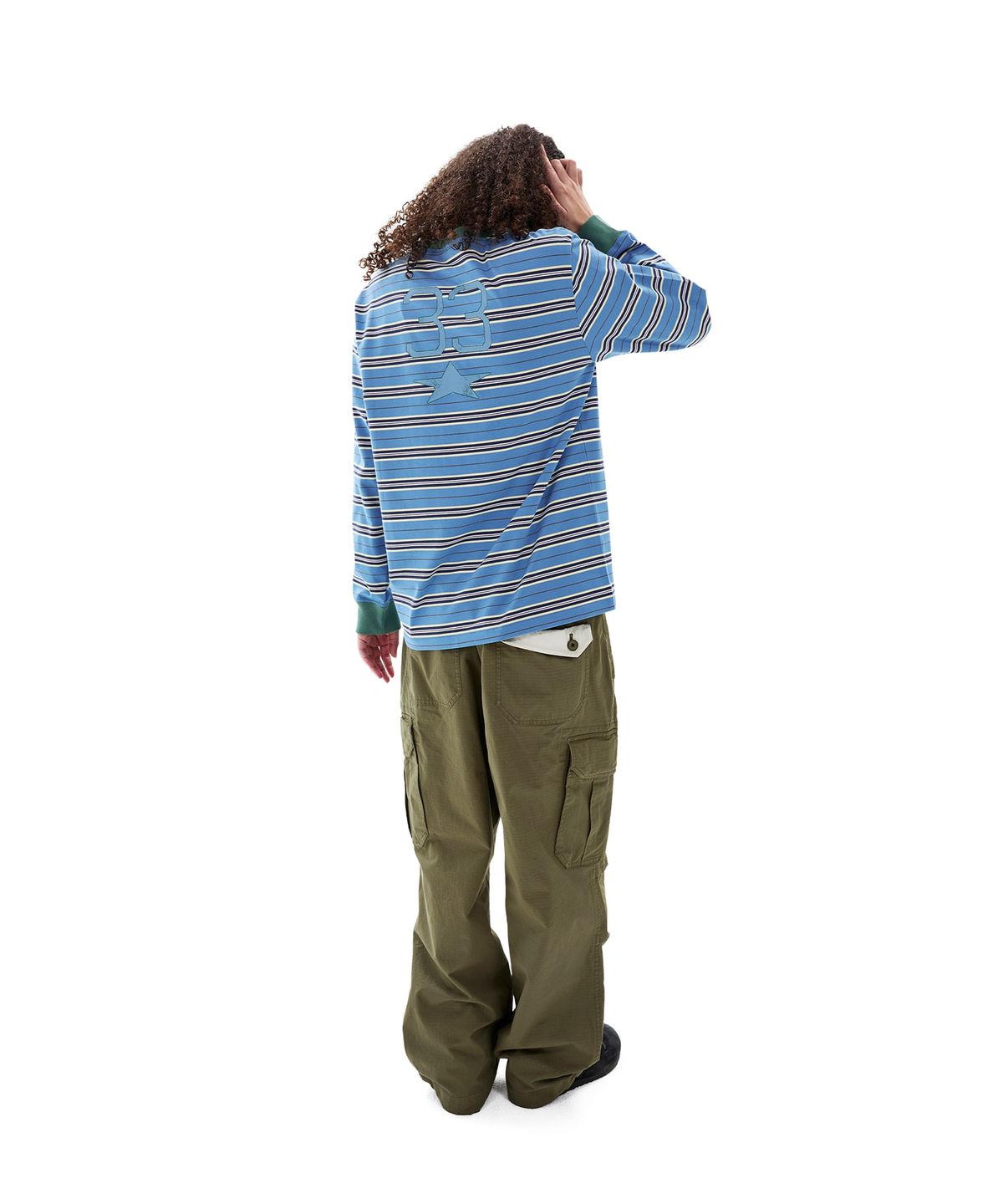 썬러브투어(SUNLOVETOUR) 33 Stripe LS Tee Brown