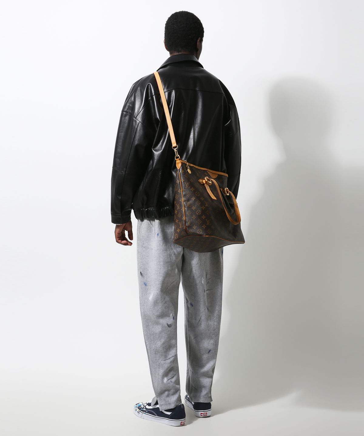 스트라이크(STRIKE) Artisan Splatter Atelier Pants (GREY)