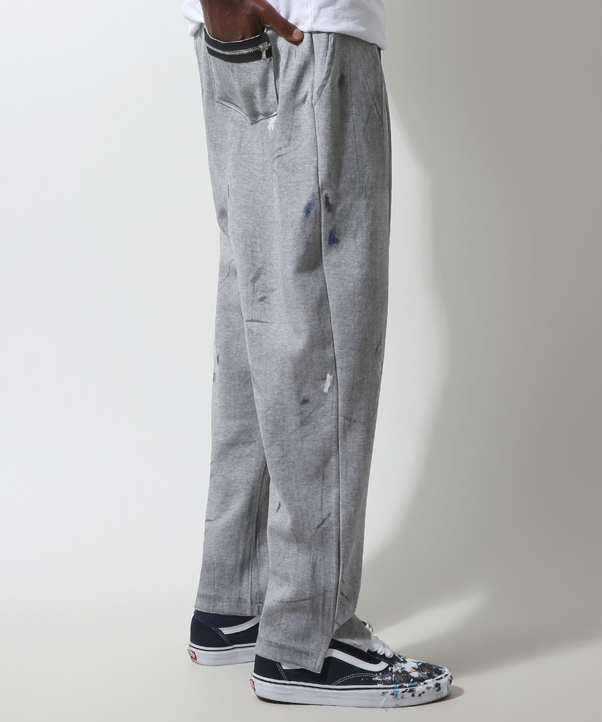 스트라이크(STRIKE) Artisan Splatter Atelier Pants (GREY)