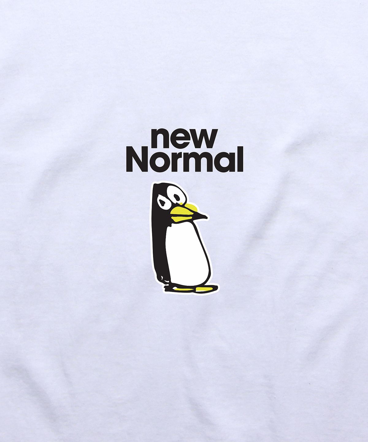 앱놀머씽(ABNORMALTHING) 뉴노멀 오버핏 티셔츠 화이트 (NEWNORMAL T-SHIRT WHITE)