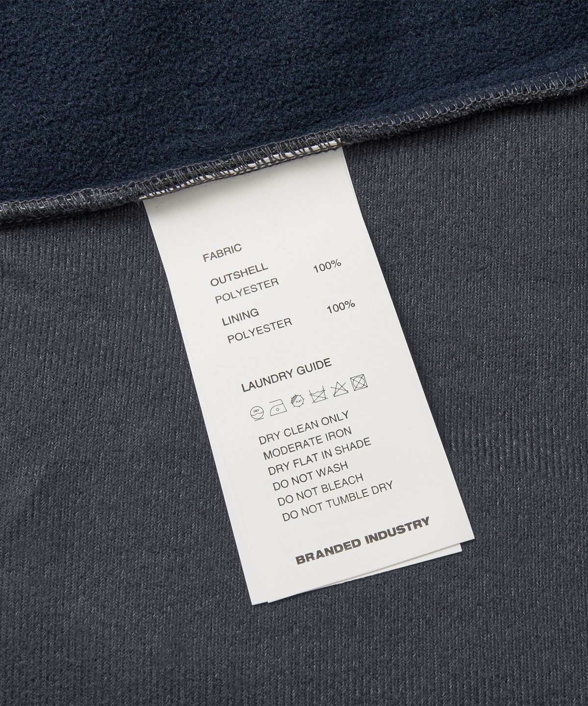 브랜디드(BRANDED) CITY FLEECE ZIP-UP JACKET [CHARCOAL]
