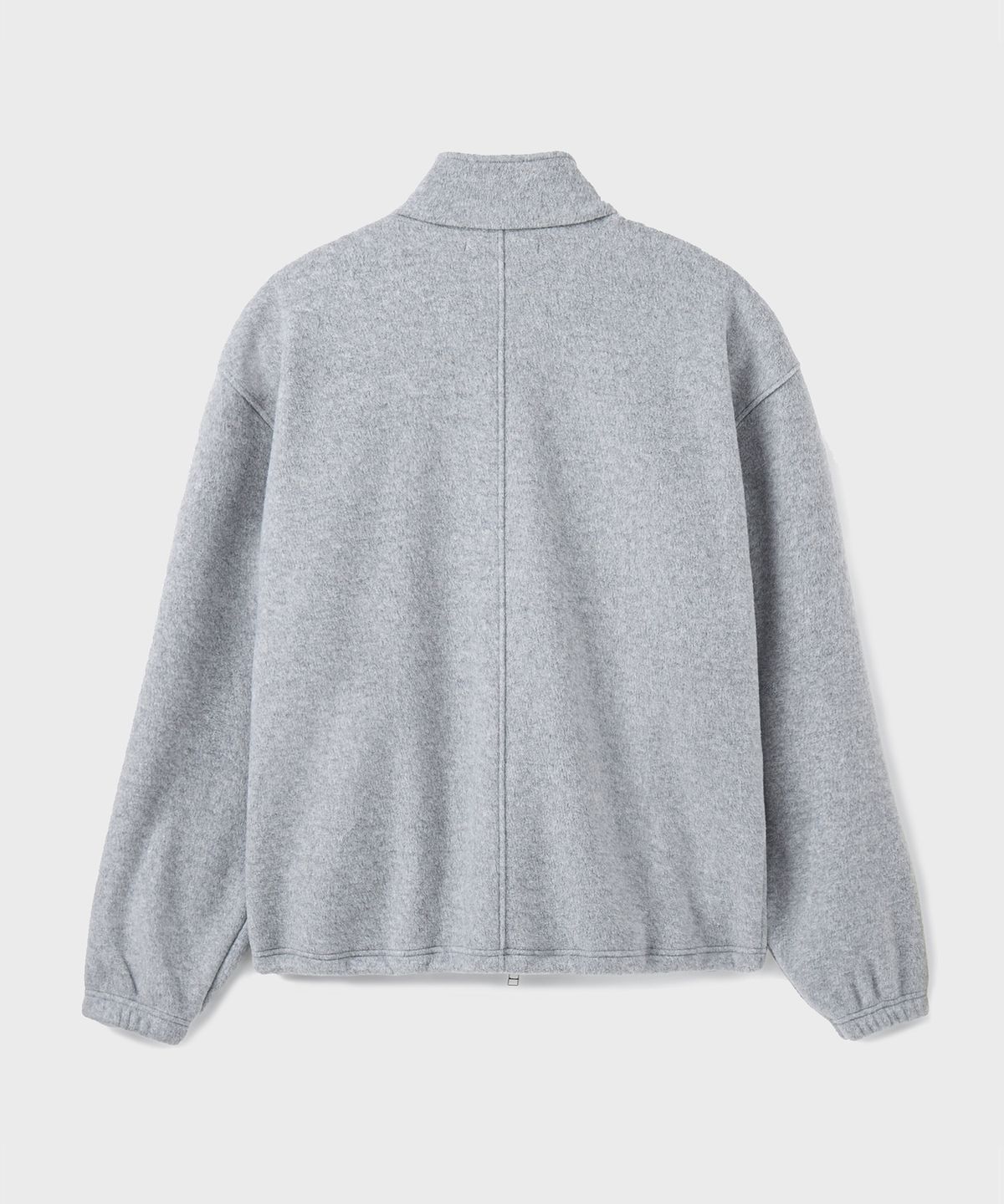 브랜디드(BRANDED) CITY FLEECE ZIP-UP JACKET [MELANGE GRAY]