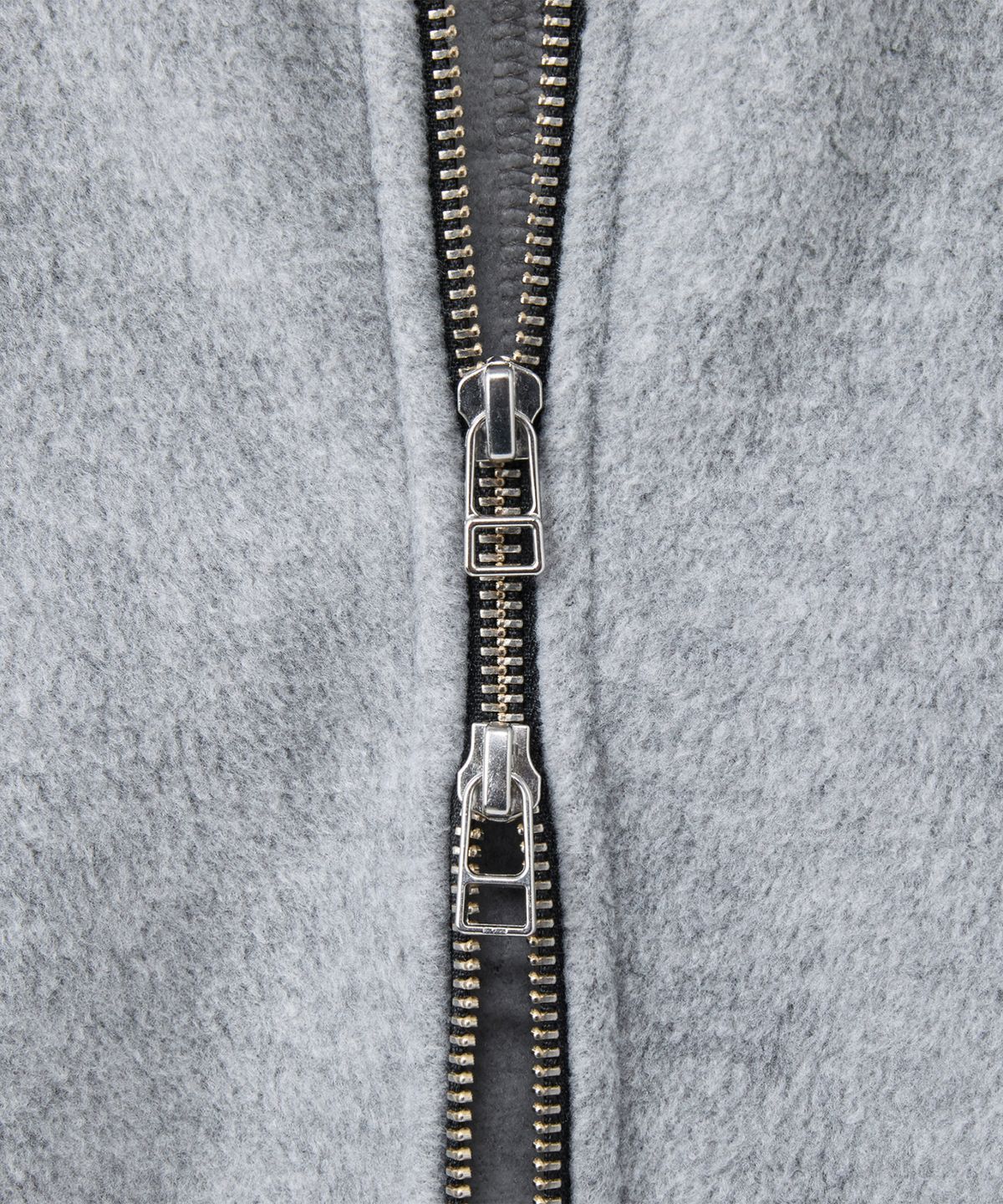 브랜디드(BRANDED) CITY FLEECE ZIP-UP JACKET [MELANGE GRAY]