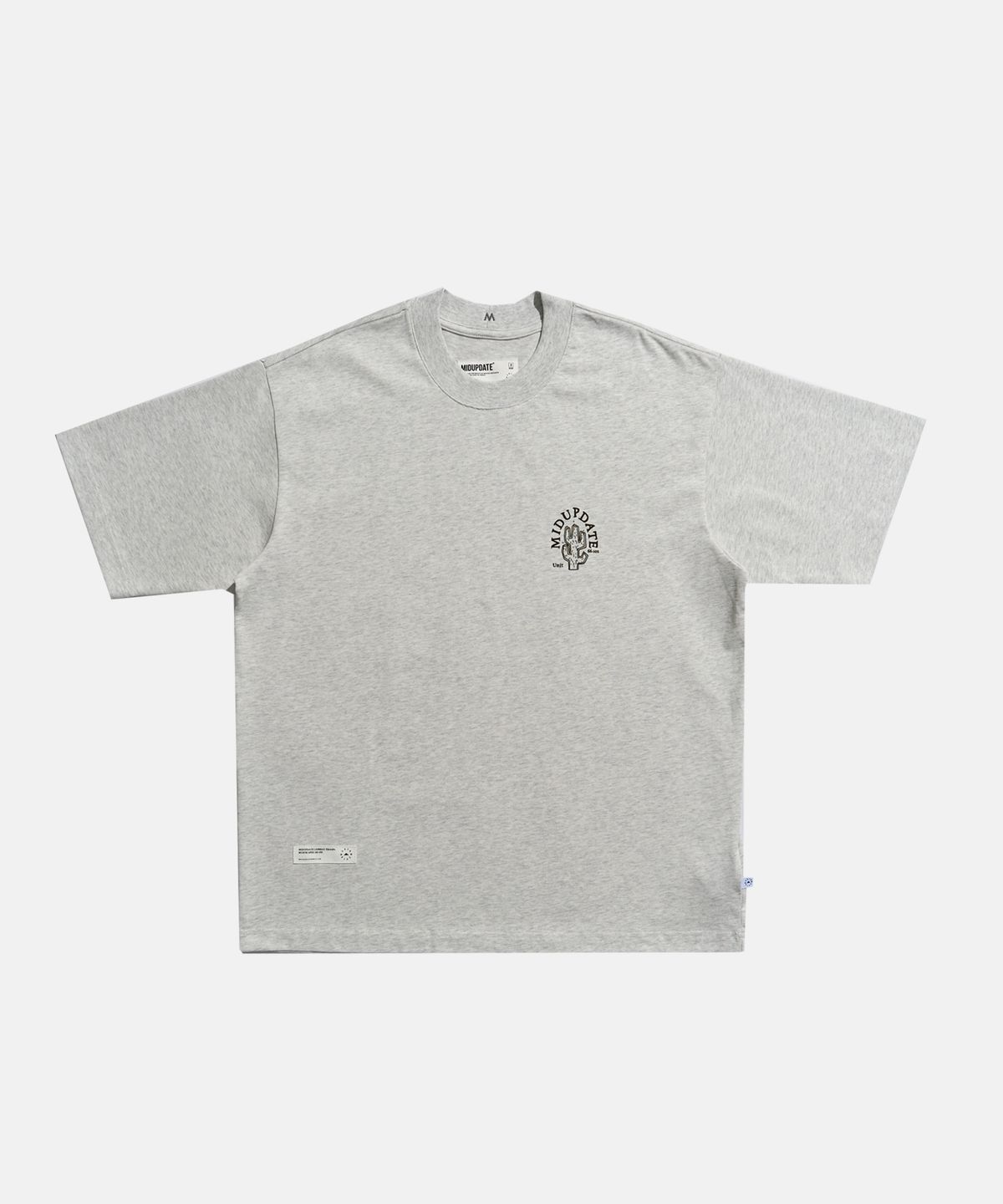 미드업데이트(MIDUPDATE) Mud cactus T shirts White