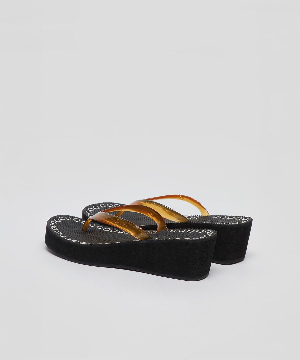 아카이브앱크(ARCHIVEPKE) Eyelet platform sandals(Orange)_OK2CM26052ORN
