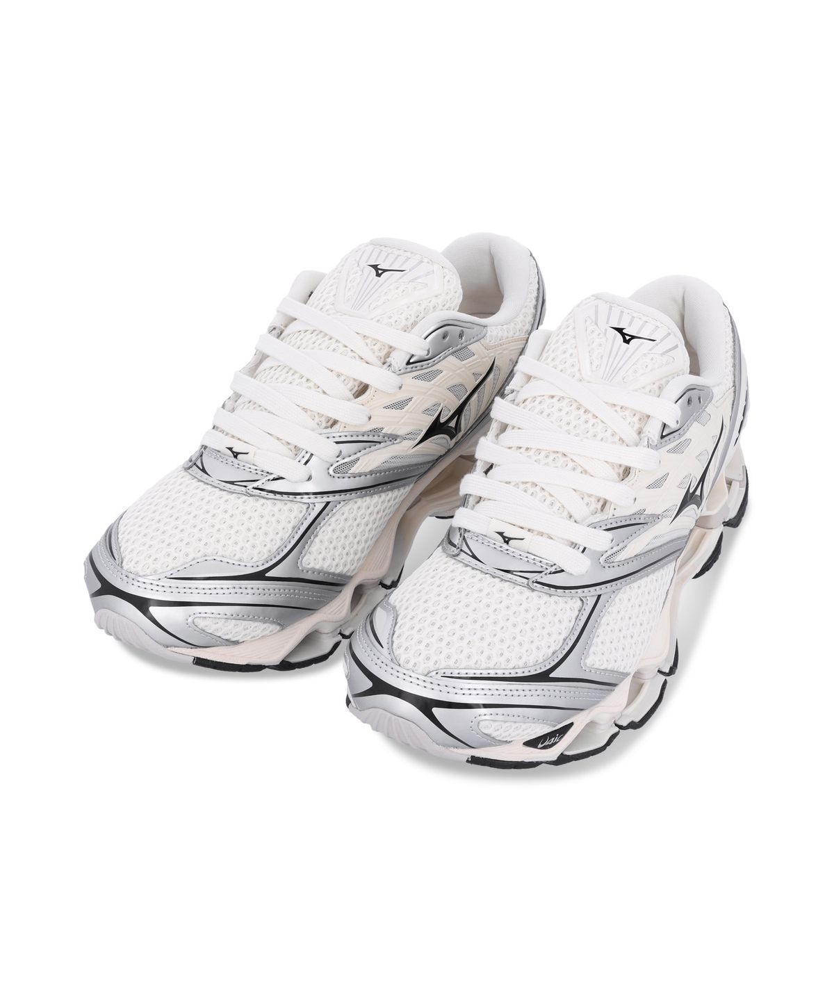 미즈노(MIZUNO) (공용) 웨이브 프로페시 LS - 프리스틴:블랙:실버 / D1GA251101