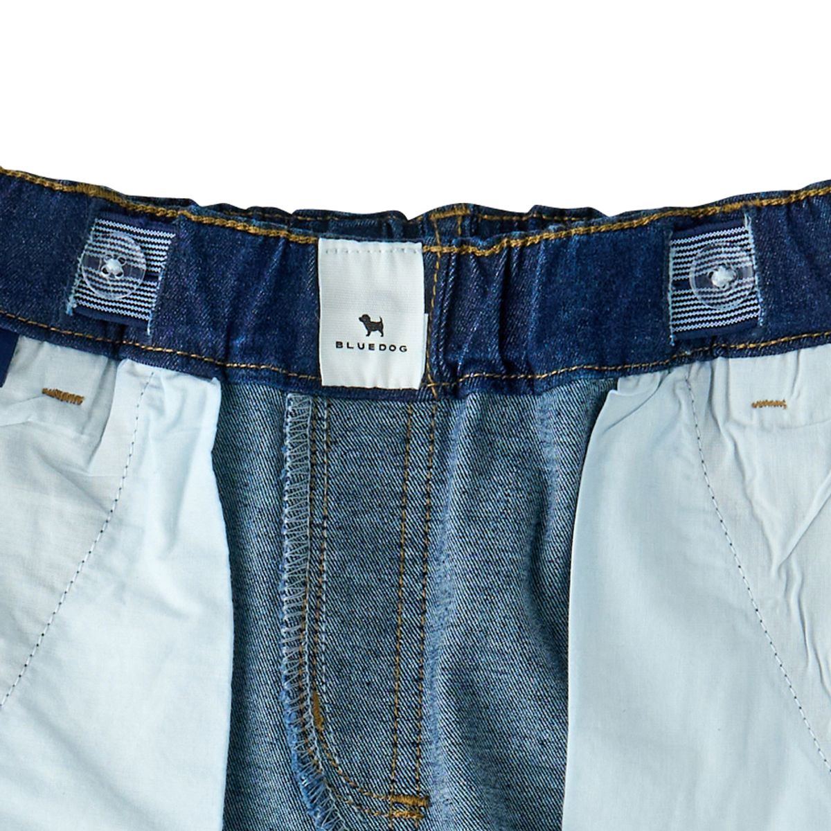 블루독(BLUEDOG) 7부카고데님팬츠 (26125-414-02)