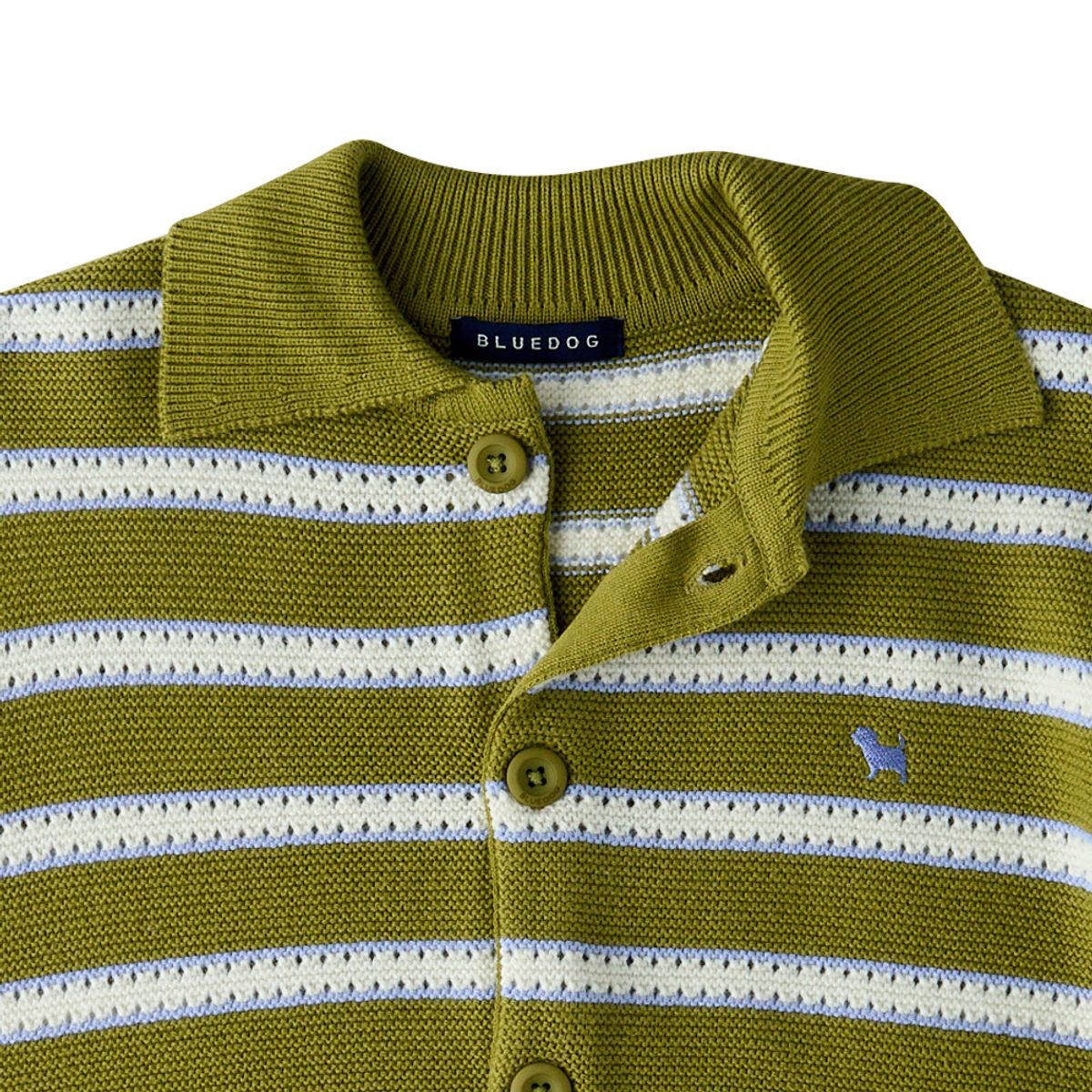 블루독(BLUEDOG) STRIPE카라가디건 (26125-200-01)