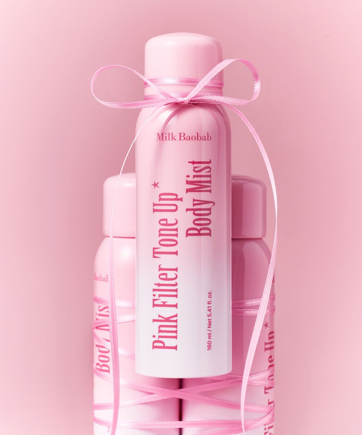 밀크바오밥(MILKBAOBAB) 핑크 필터 톤업 바디 미스트 160ml