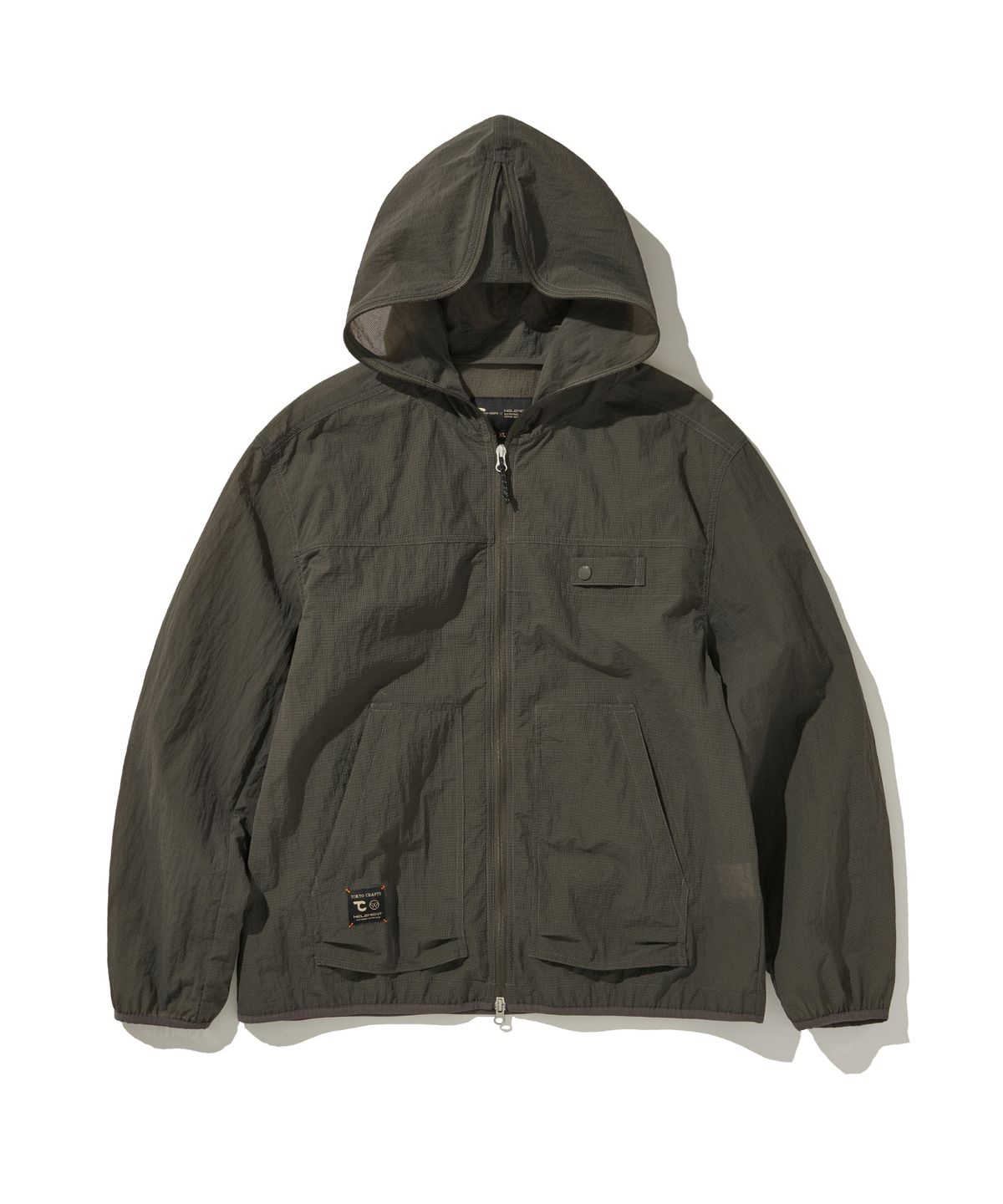 힐리먼트(HELEMENT) [HELEMENT X TOKYO CRAFTS] 데저트 포켓 메쉬 자켓 (KHAKI)