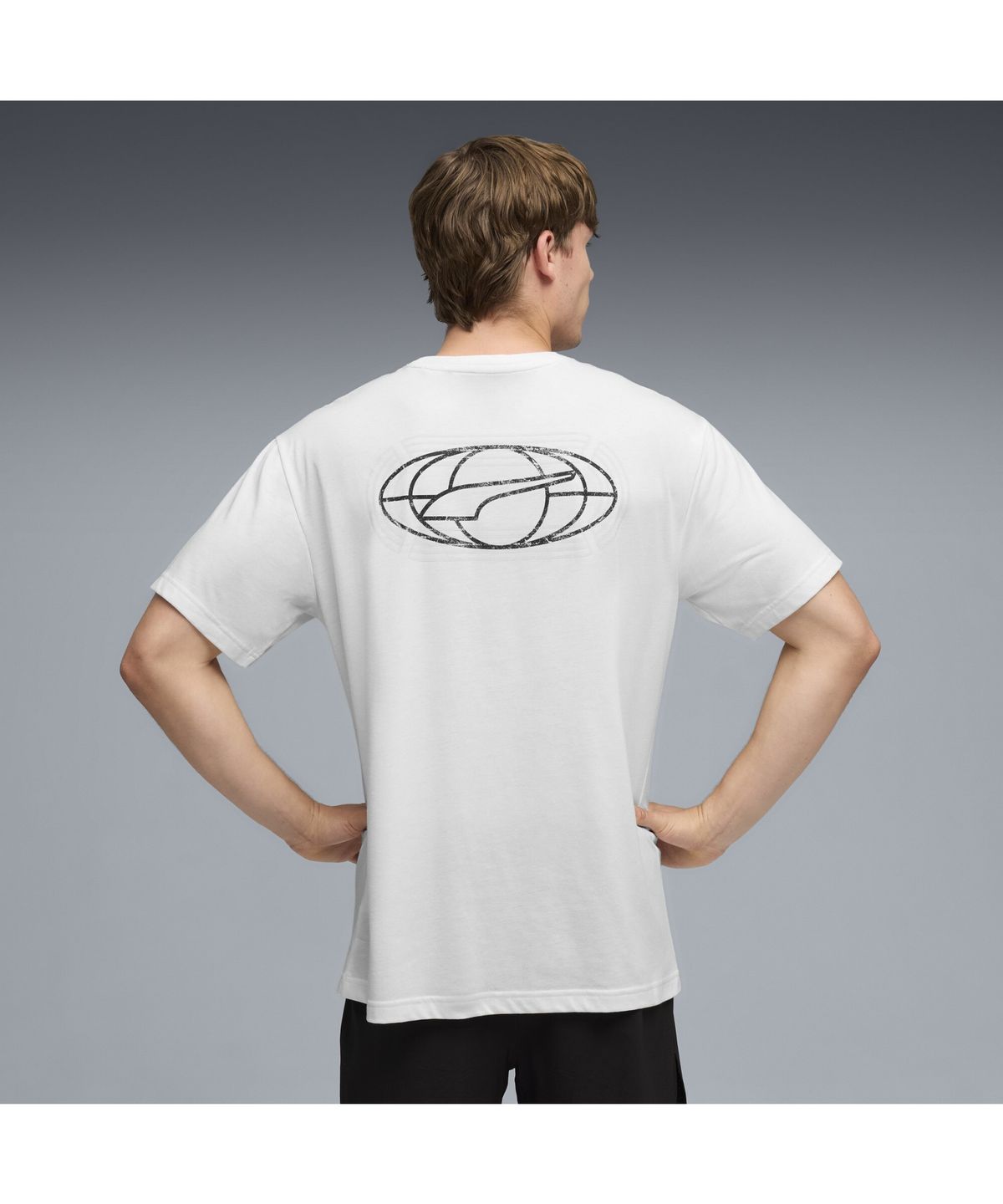 푸마(PUMA) 남성 런 클럽 릴렉스 그래픽 티 M Run Club Relaxed Graphic Tee (52911202)