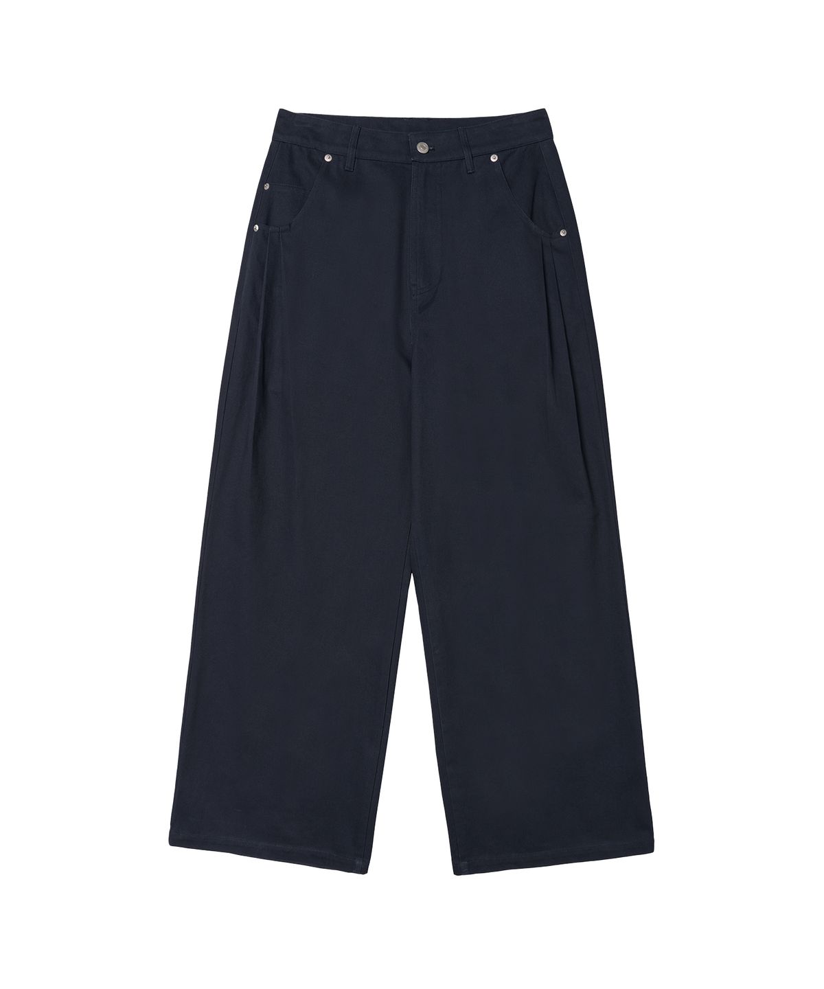 아메스 월드와이드(AMES-WORLDWIDE) 52 WIDE COTTON PANTS NAVY