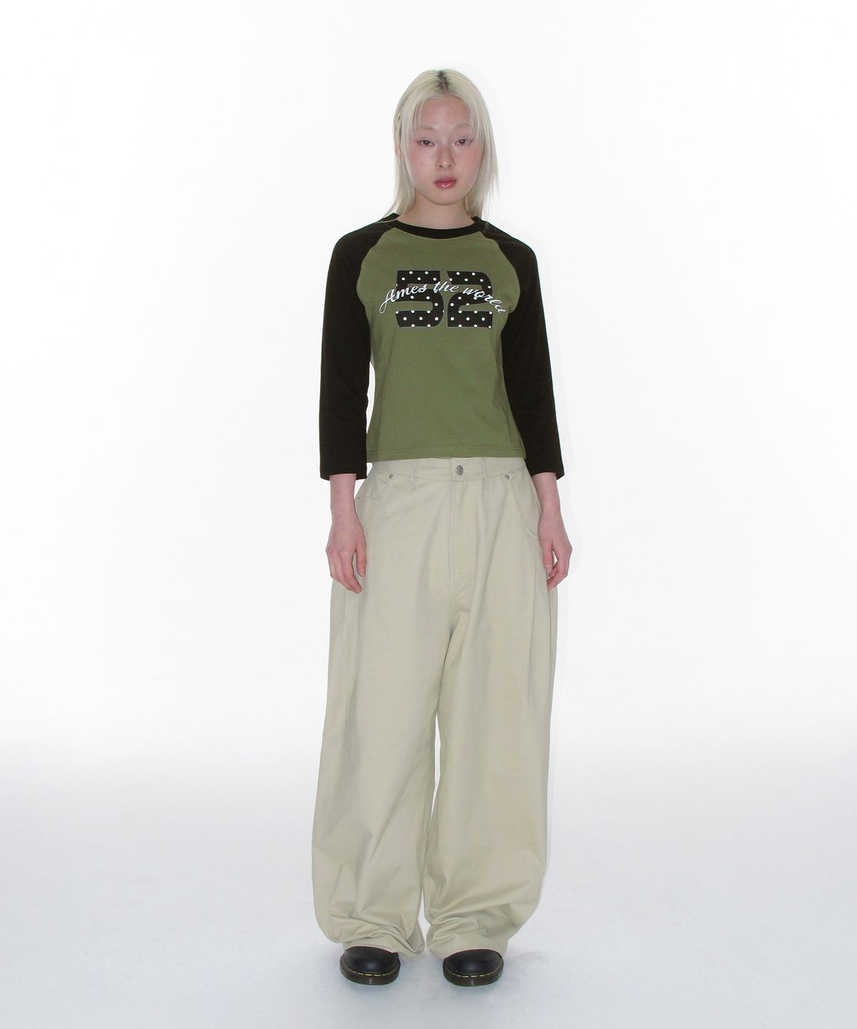 아메스 월드와이드(AMES-WORLDWIDE) 52 WIDE COTTON PANTS BEIGE