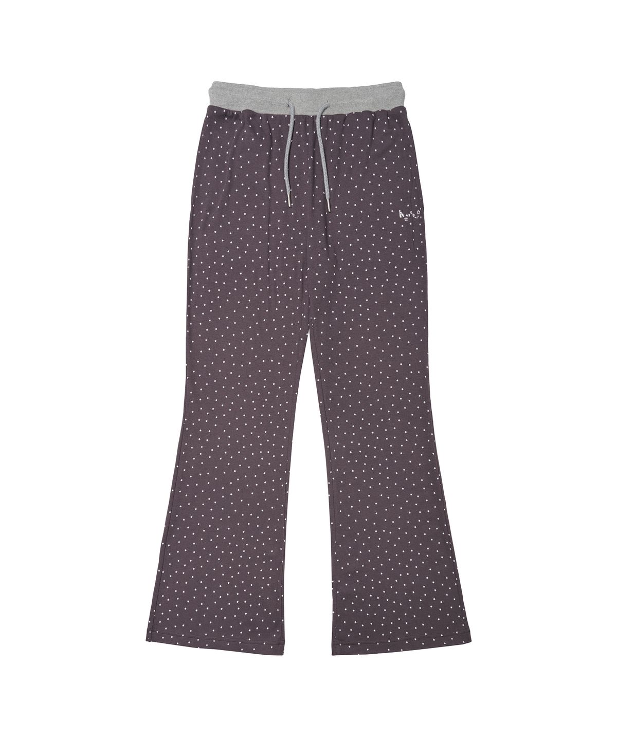 아메스 월드와이드(AMES-WORLDWIDE) TWINKLE BOOT CUT LEGGINGS PANTS CHARCOAL