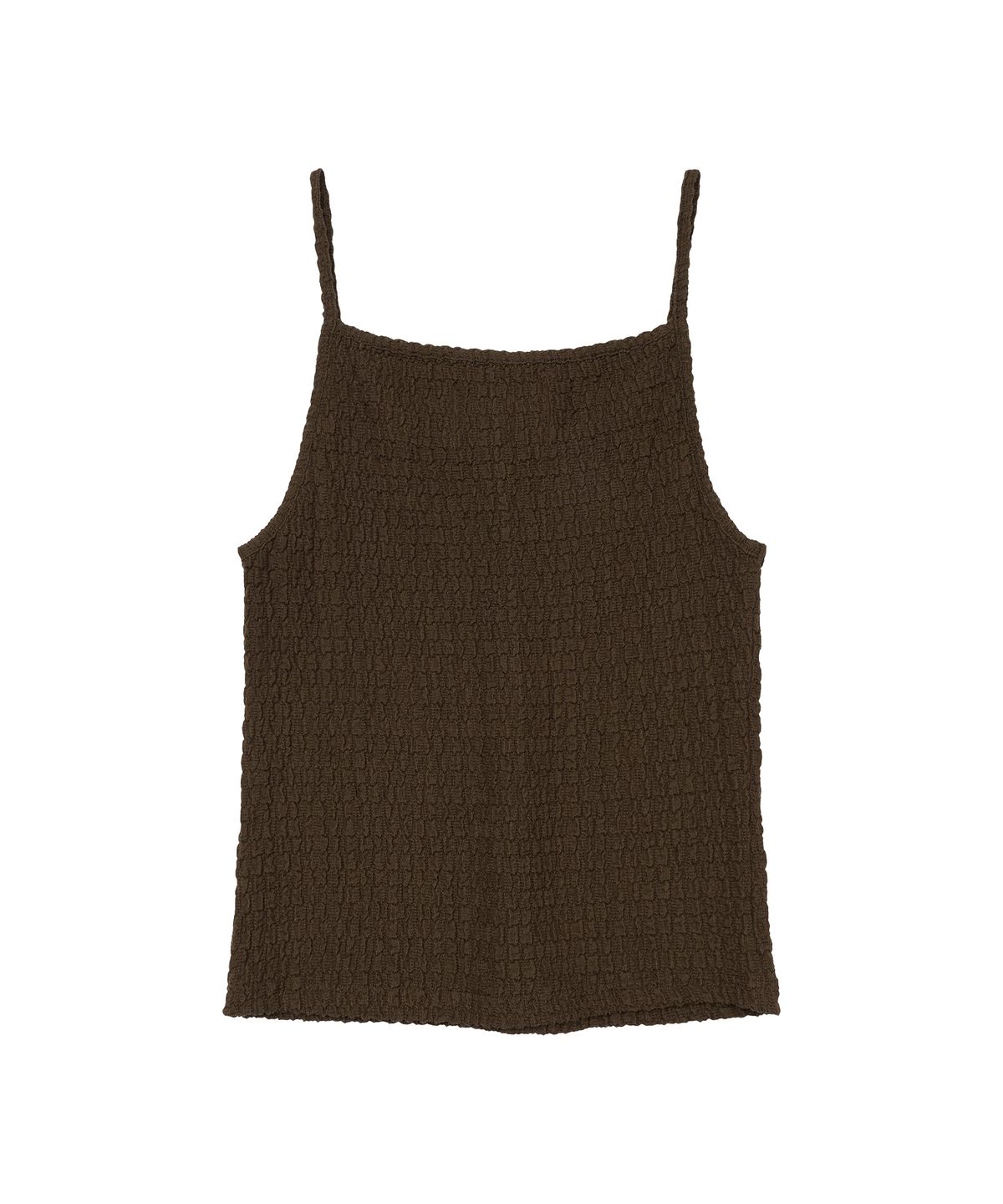 아메스 월드와이드(AMES-WORLDWIDE) WRINKLED CARDIGAN & SLEEVELESS SET-UP BROWN