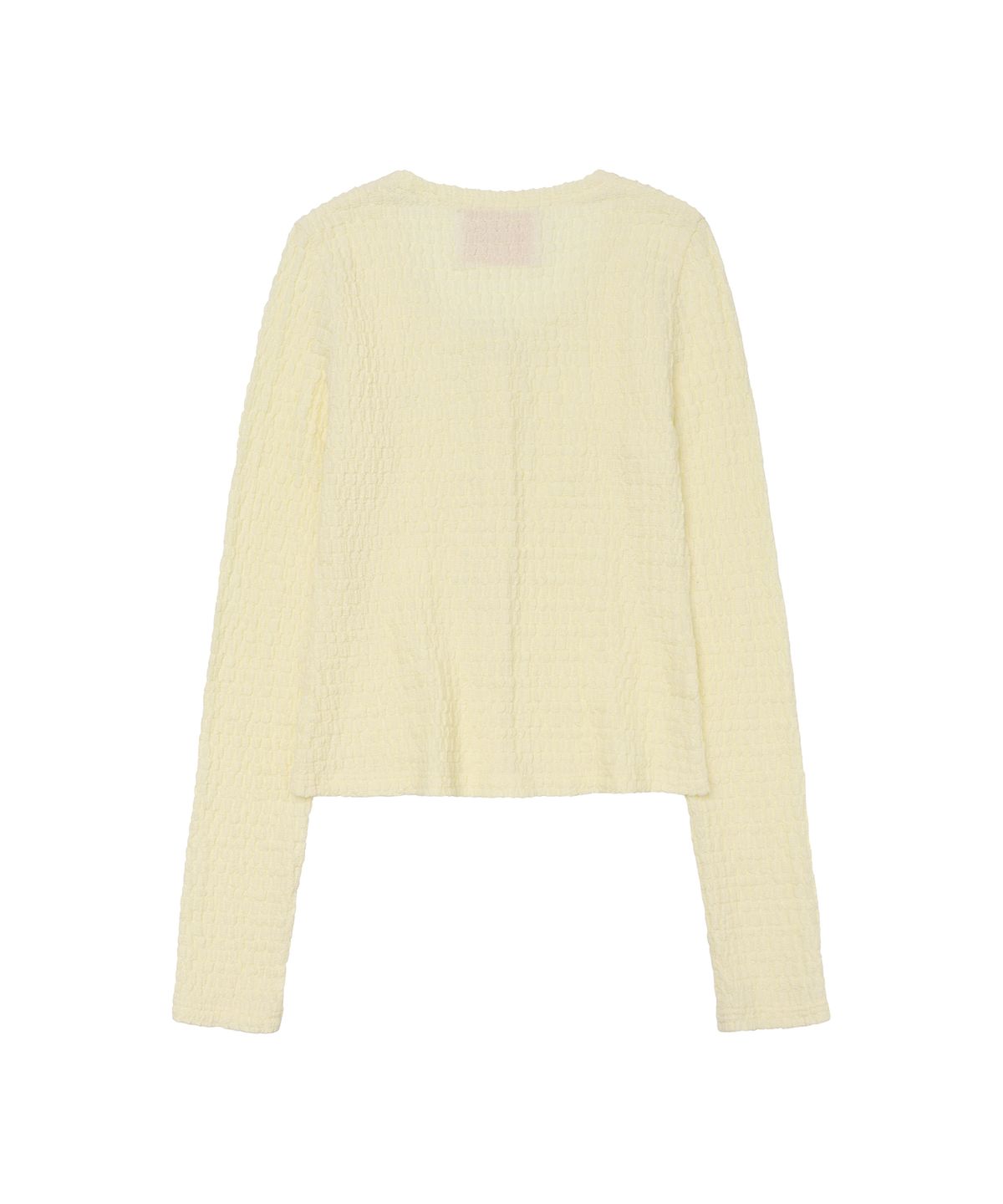 아메스 월드와이드(AMES-WORLDWIDE) WRINKLED CARDIGAN & SLEEVELESS SET-UP CREAM