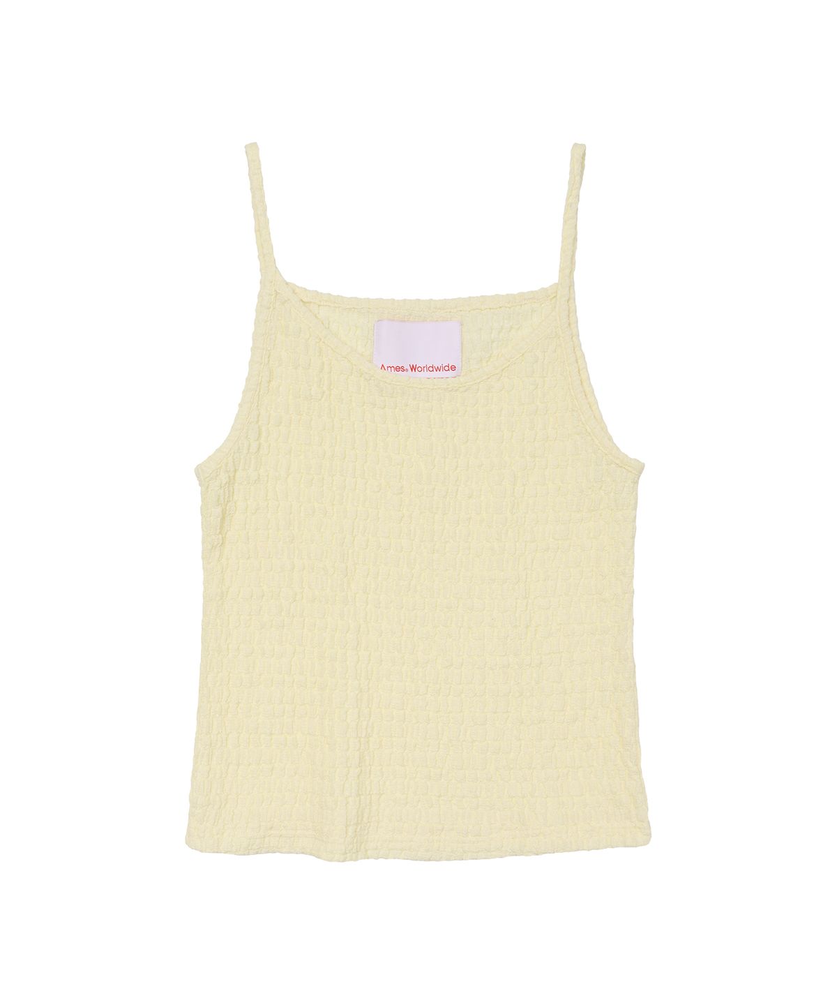아메스 월드와이드(AMES-WORLDWIDE) WRINKLED CARDIGAN & SLEEVELESS SET-UP CREAM