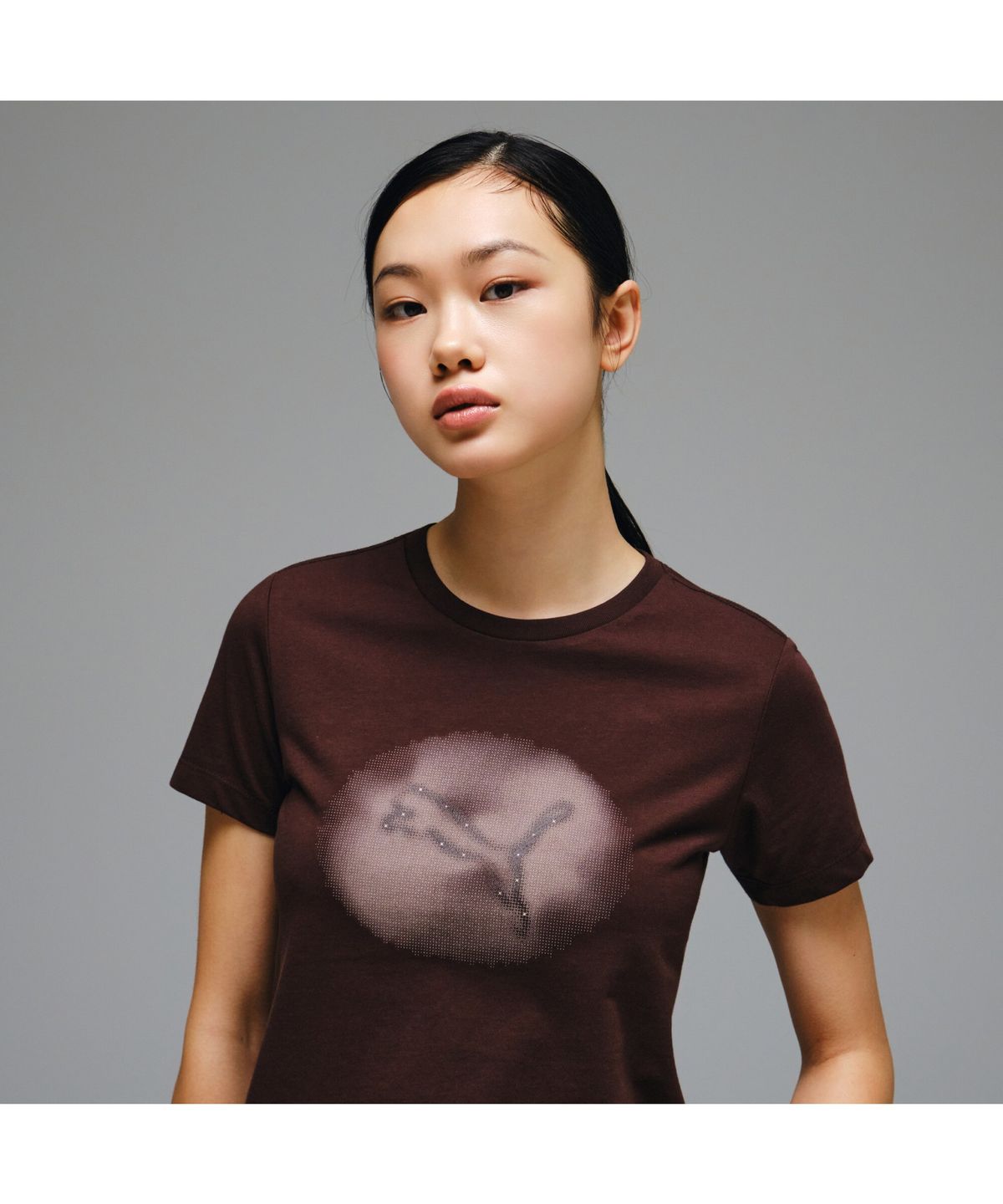 푸마(PUMA) 여성 캣 로고 반팔 티 W Cat Logo SST (52975402)