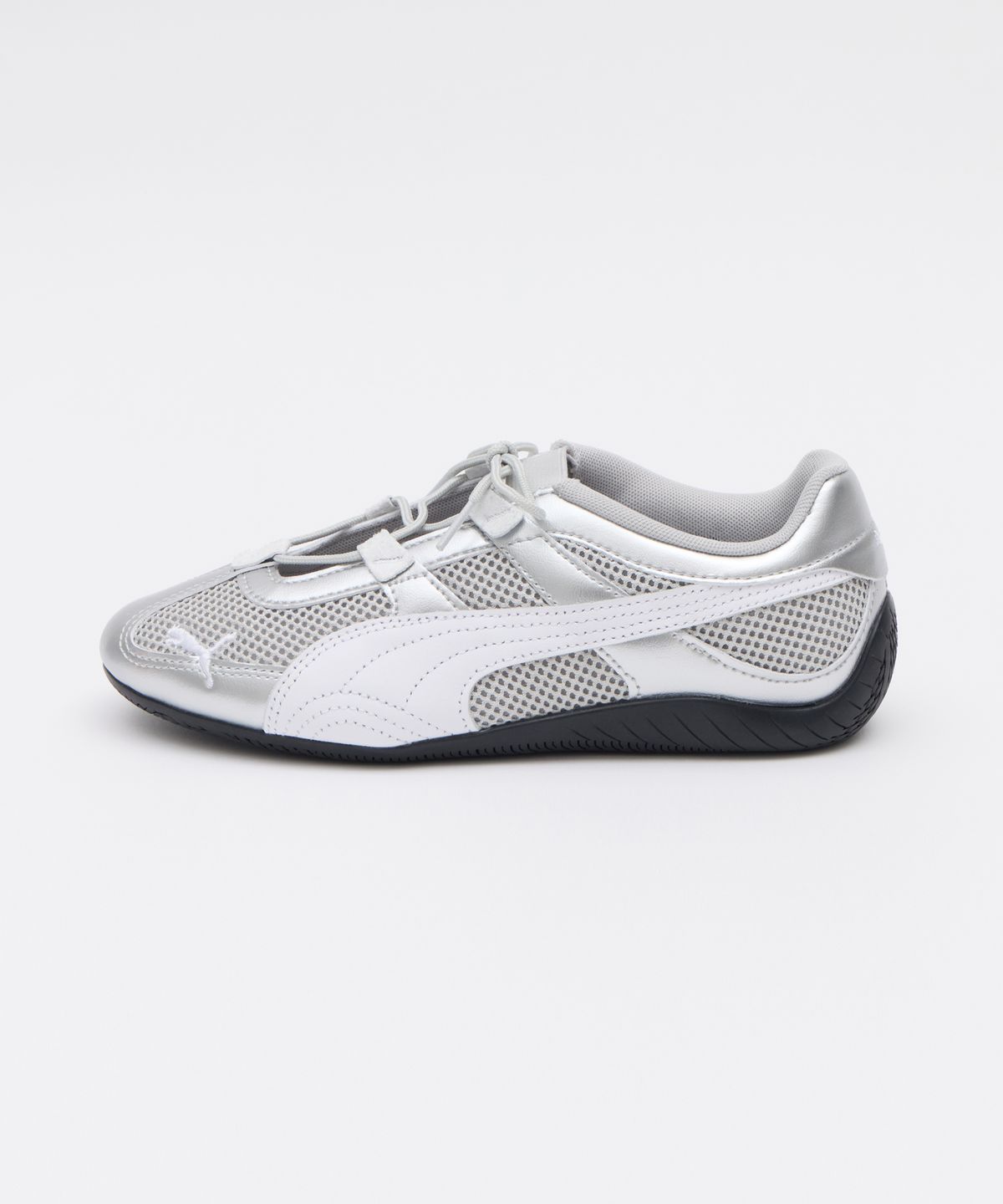 푸마(PUMA) 스피드캣 고 메탈릭 우먼스 - 실버:화이트 / 409183-01