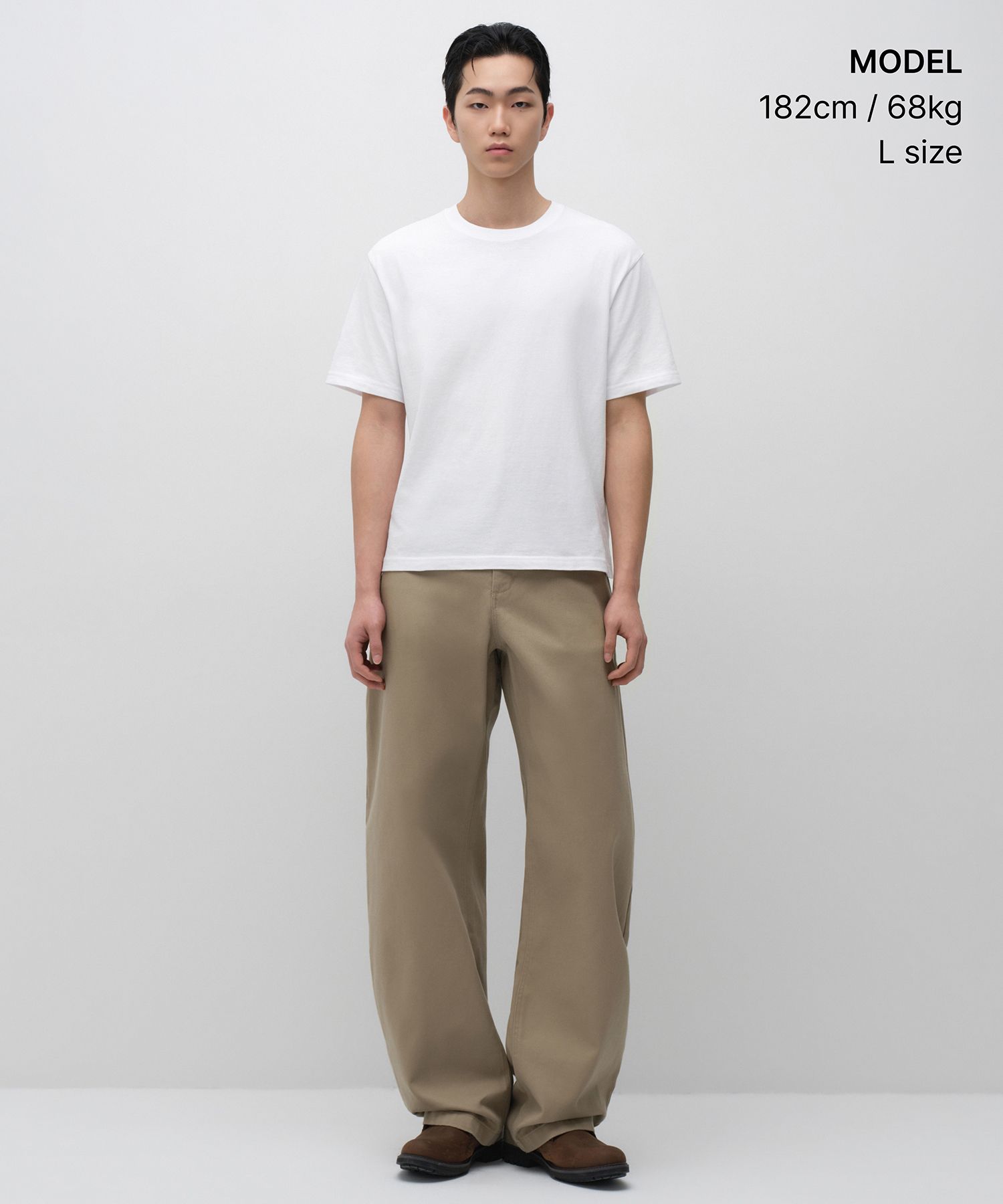 KOWGA MUSINSA トップス MUSINSA公式 | MUSINSA STANDARD レギュラークロップTシャツ（8色）