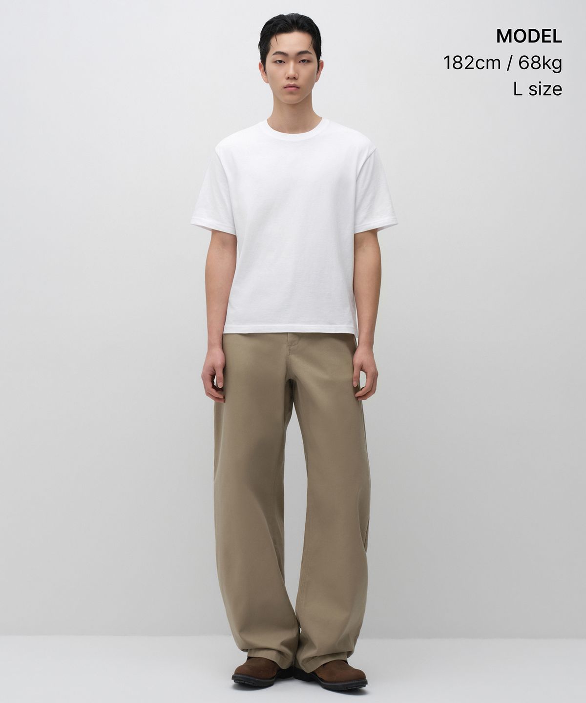 무신사 스탠다드(MUSINSA STANDARD) 레귤러 크롭 티셔츠 (8 colors)