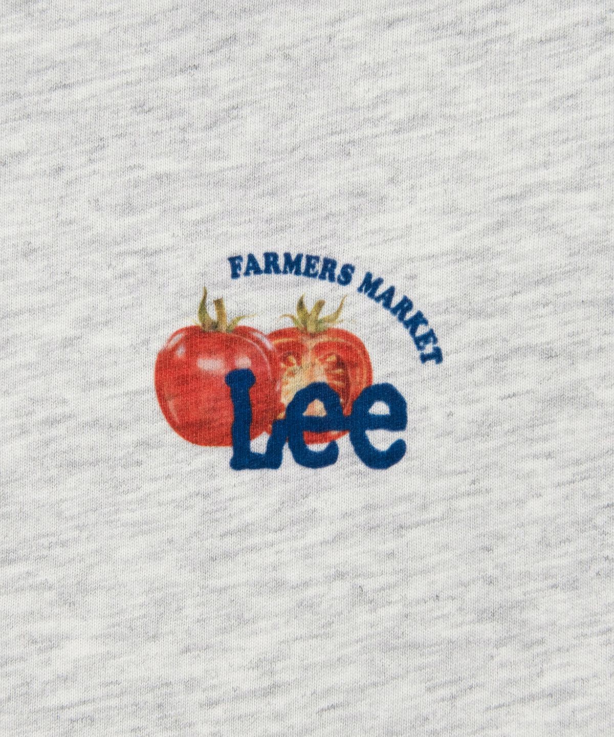 리(LEE) 우먼 베지터블 콜라주 티셔츠 라이트그레이