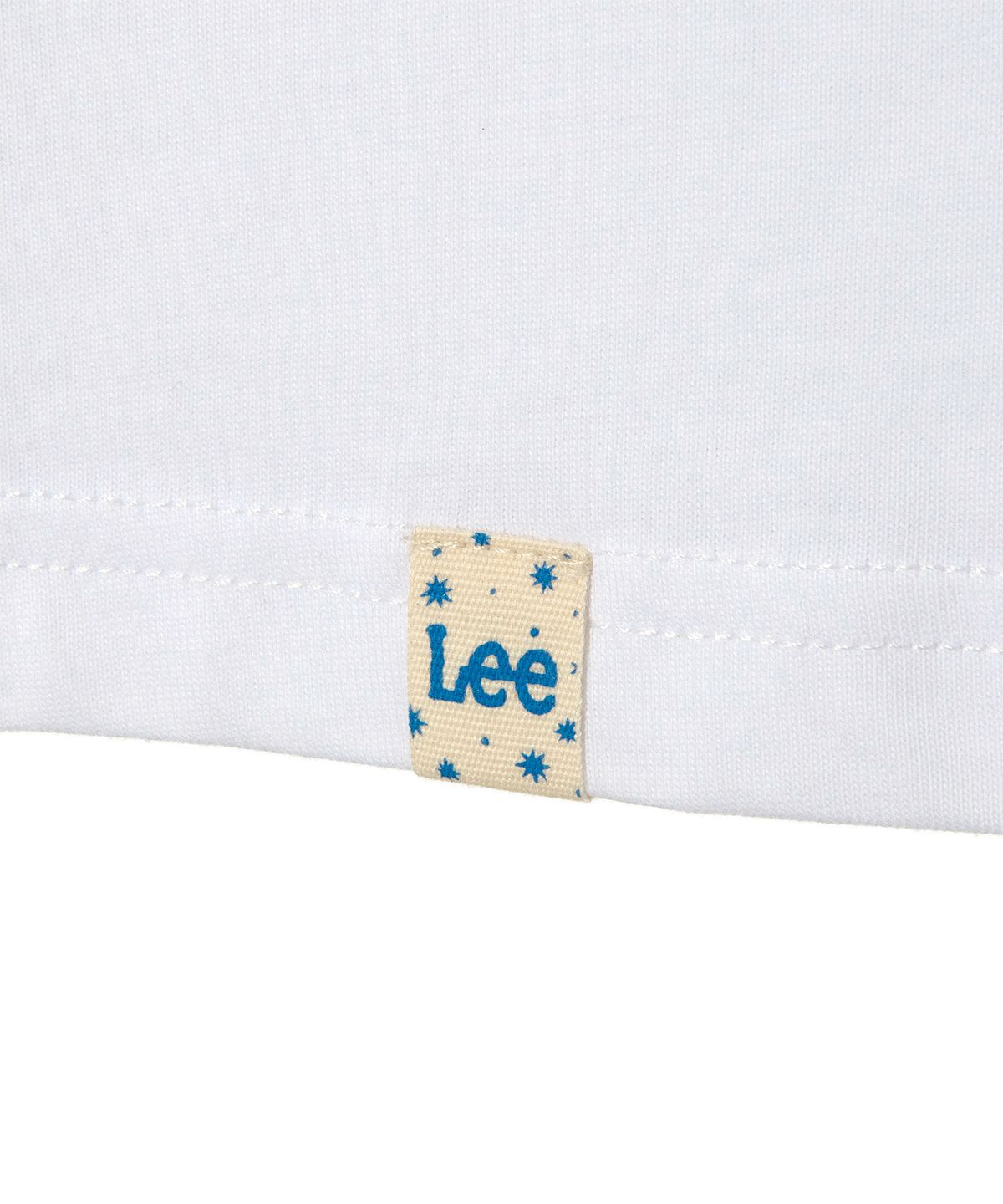 리(LEE) 우먼 포니 그래픽 티셔츠 화이트