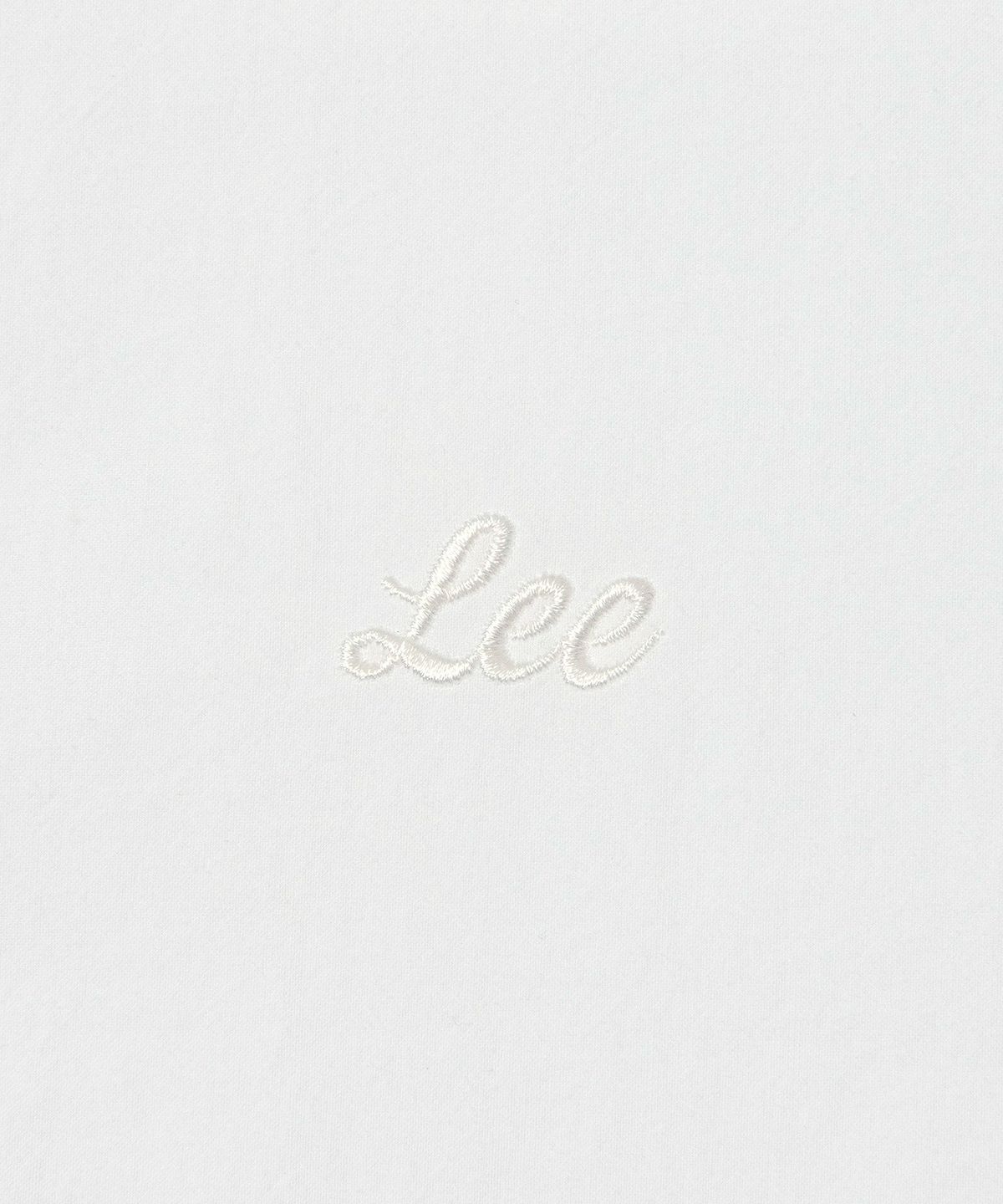 리(LEE) 우먼 릴랙스드 반팔 셔츠 화이트